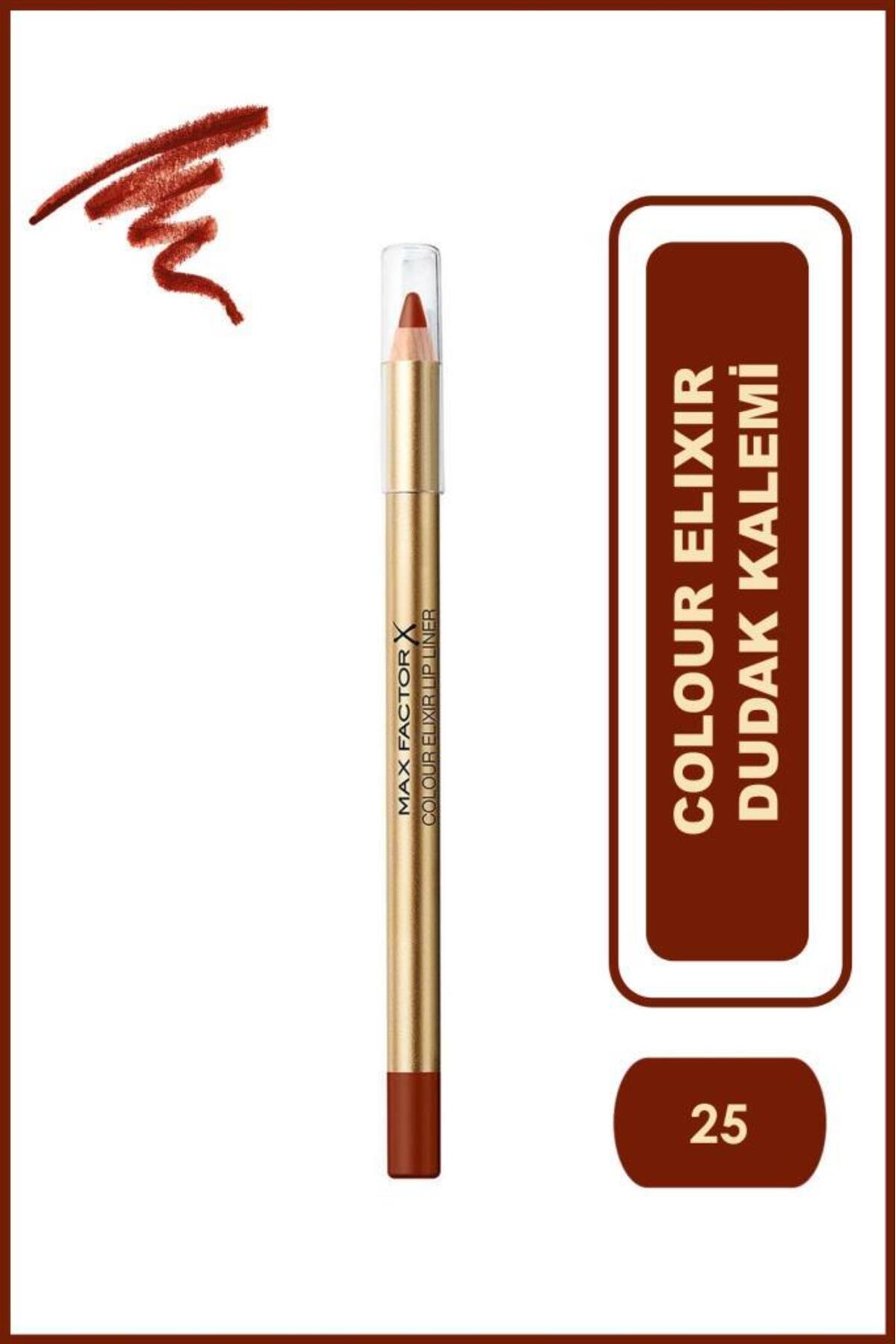 خط لب الیکسیر شماره: 25 قهوه ای جسورانه Max Factor