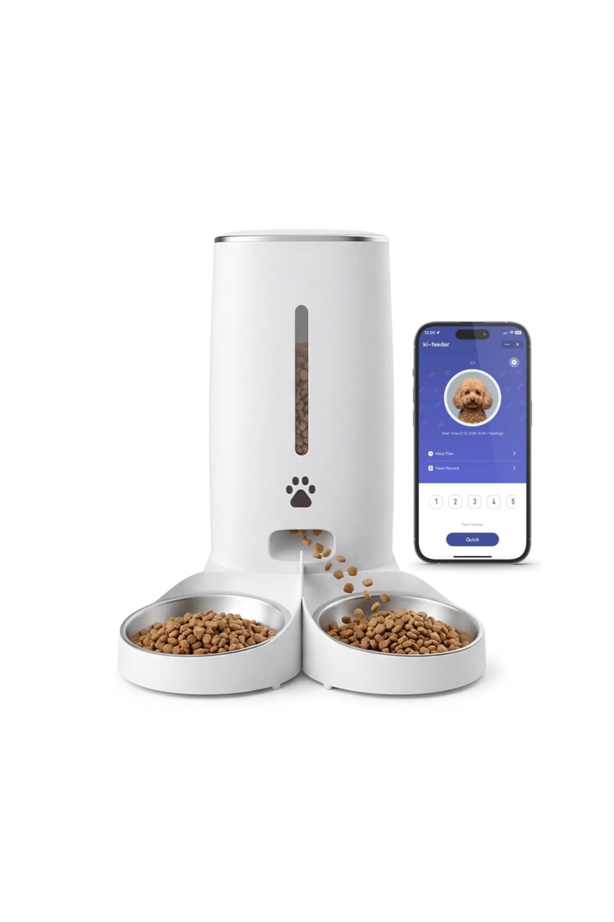 ظرف غذای هوشمند خودکار کی پاو k paw Ki-Feeder