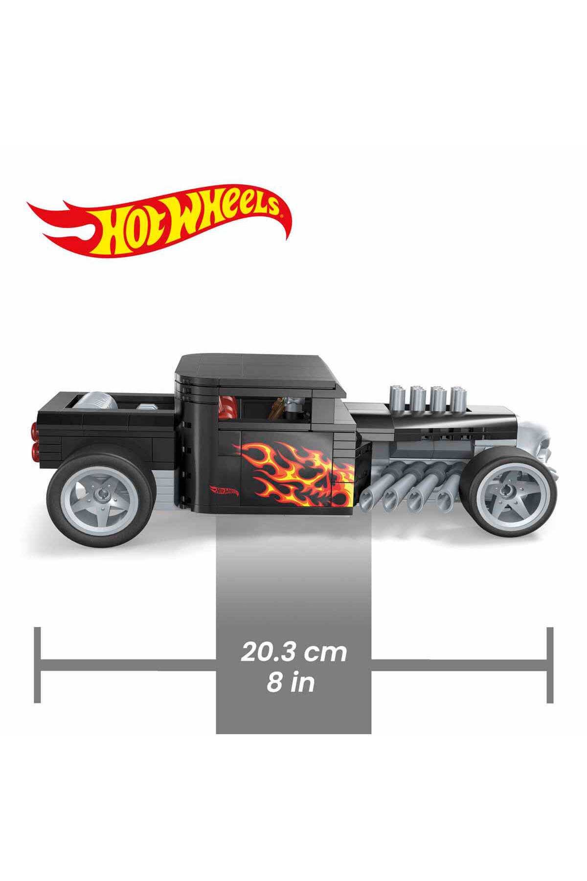 ماشین اسباب بازی چرخ های داغ مگا شاکر HRY17 هات ویلز اورجینال HOT WHEELS