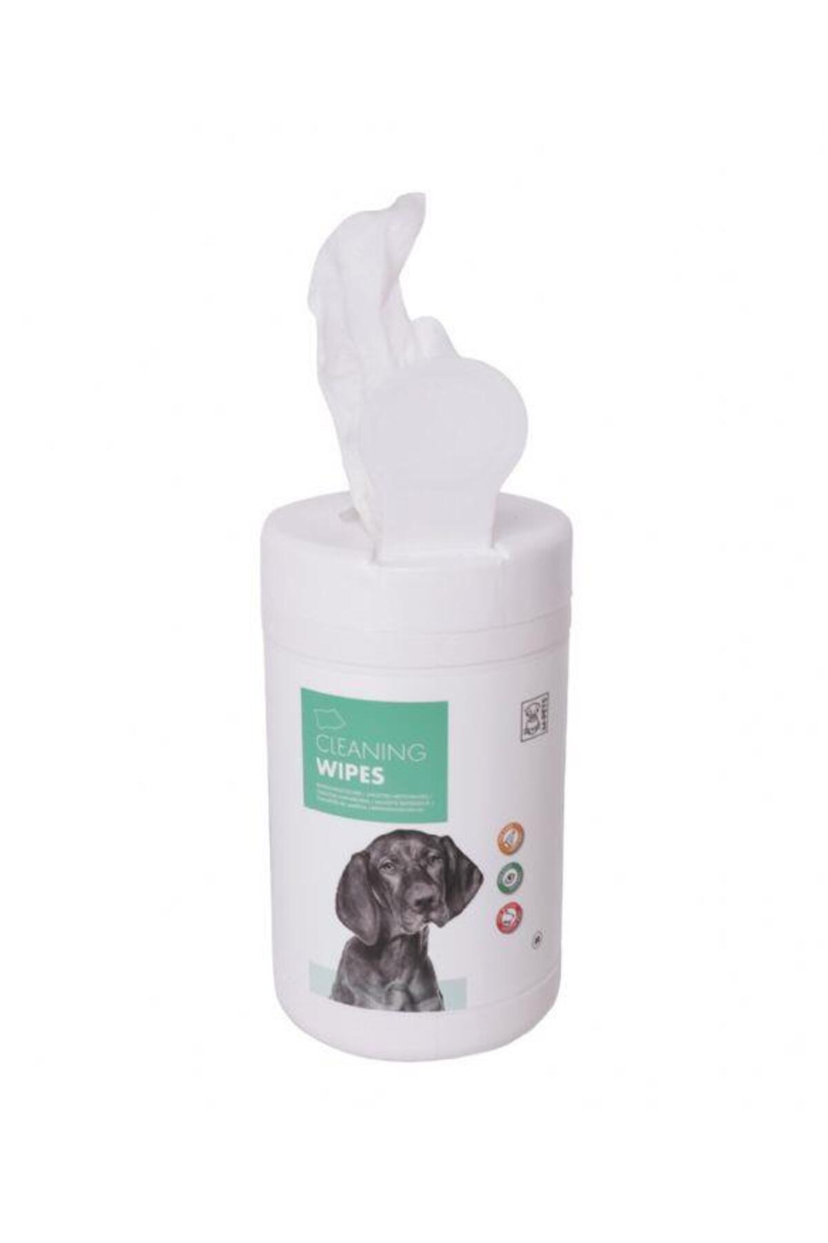 دستمال مرطوب پاک‌کننده چشم، گوش و بینی گربه و سگ ام‌پتس M-PETS، بسته ۸۰ عددی