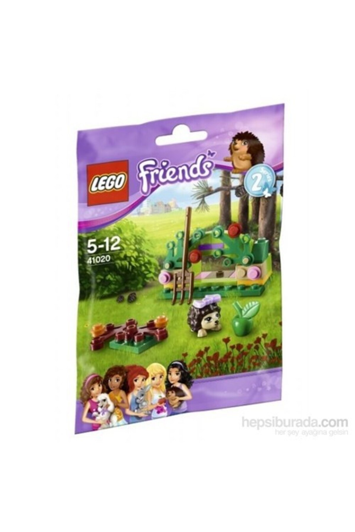 لگو و اسباب بازی های ساخت محور FRIENDS 41020 HEDGEHOG'S HIDEAWAY اورجینال LEGO