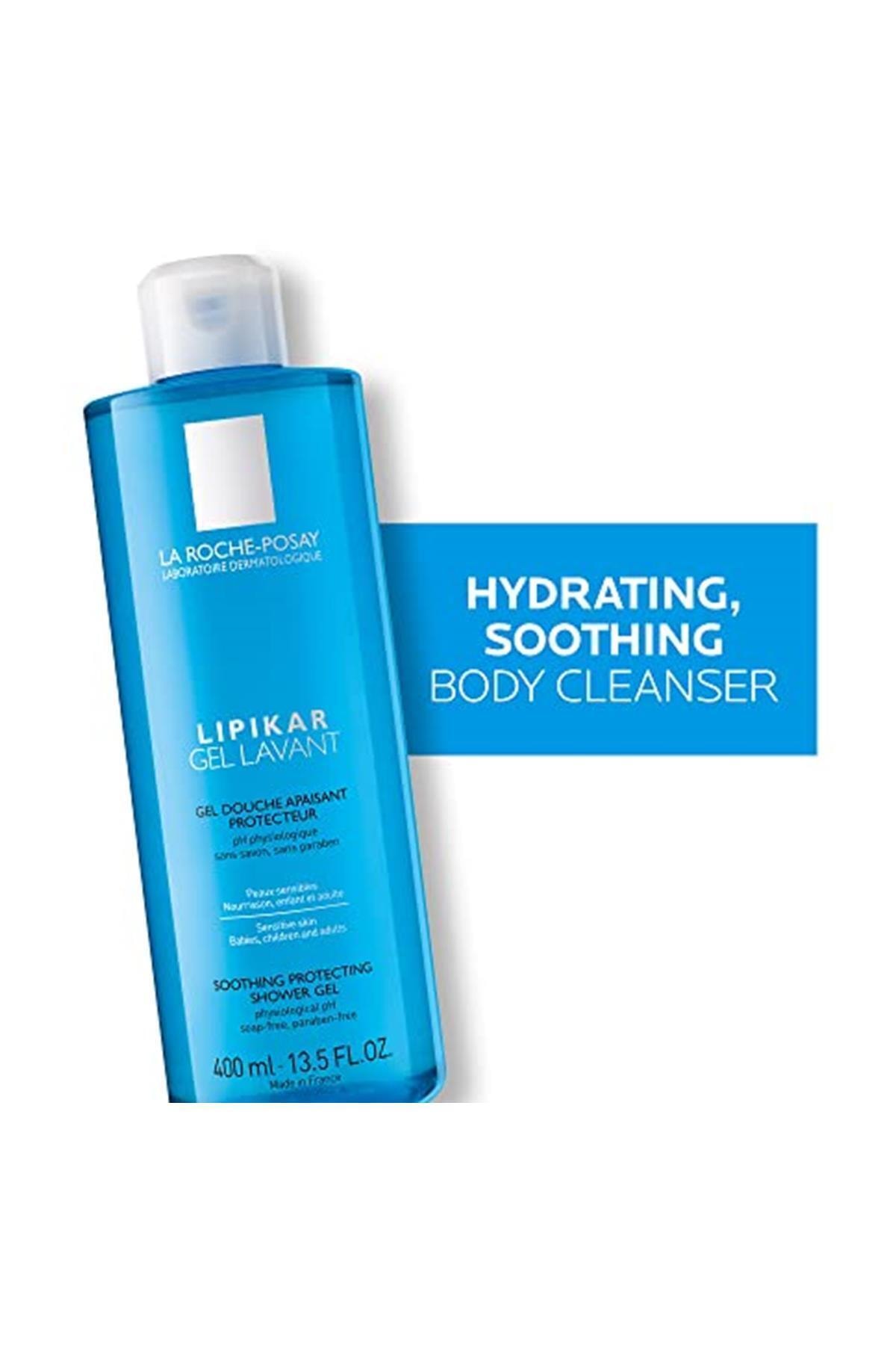 La Roche Posay ژل شستشوی تمیز کننده LIPIKAR GEL LAVANT با حجم 400 میلی لیتر