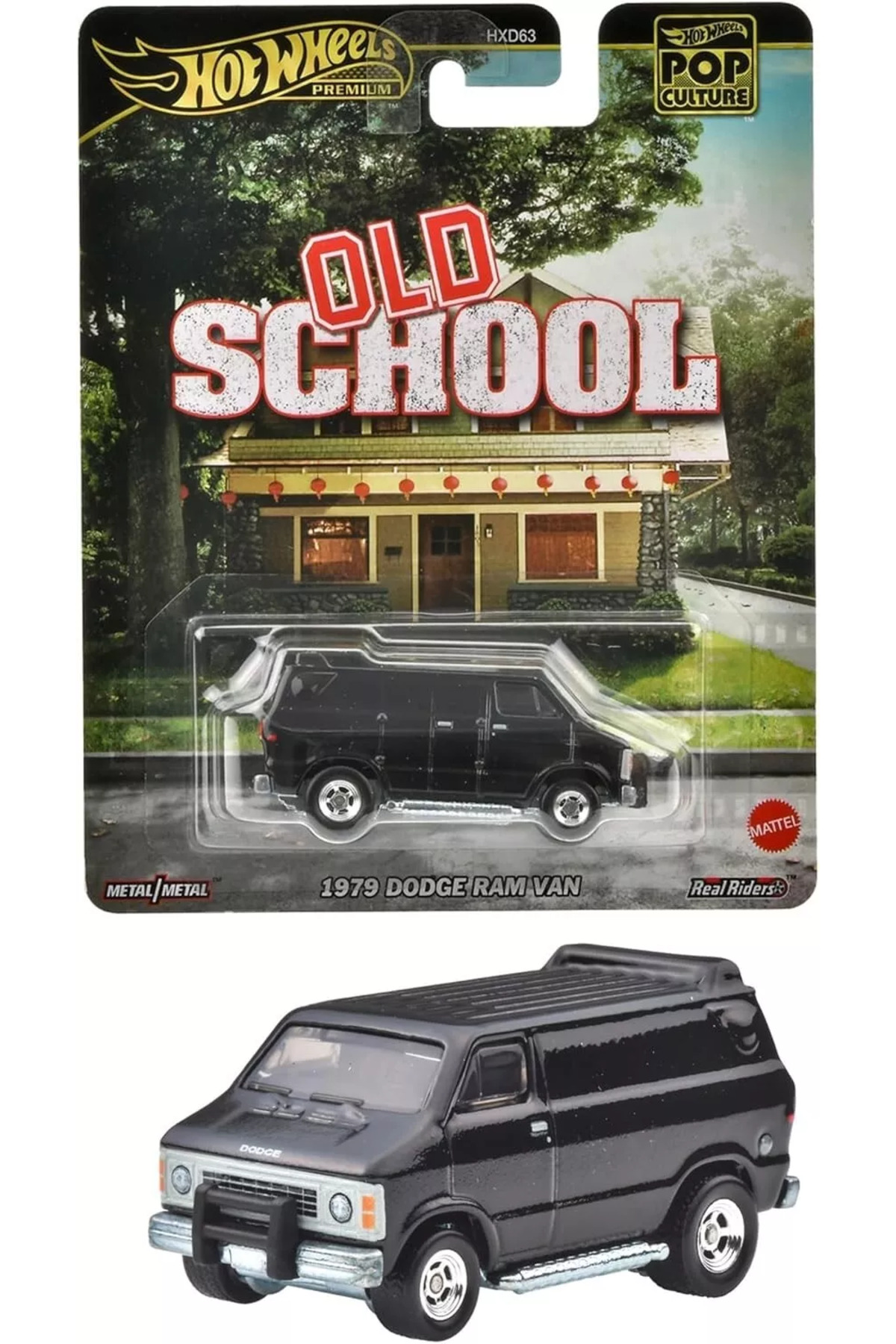 ماشین اسباب بازی PREMIUM 1979 DODGE RAM VAN ASLAN HOBBY هات ویلز اورجینال HOT WHEELS