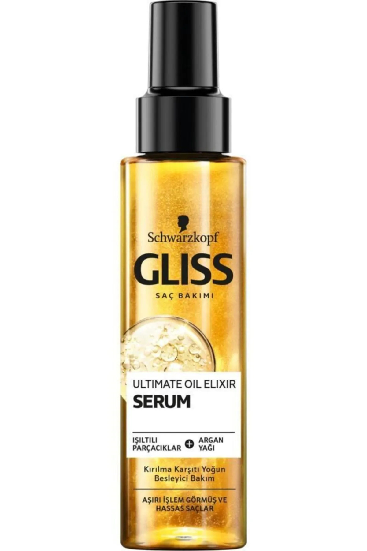 سرم و روغن موی Ultimate Oil Elixir با حجم 100 میلی لیتر مناسب برای همه جنسیت ها Gliss