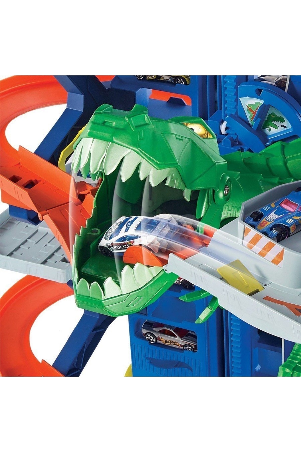 ماشین اسباب بازی T REX GARAGE ULTIMATE هات ویلز اورجینال HOT WHEELS