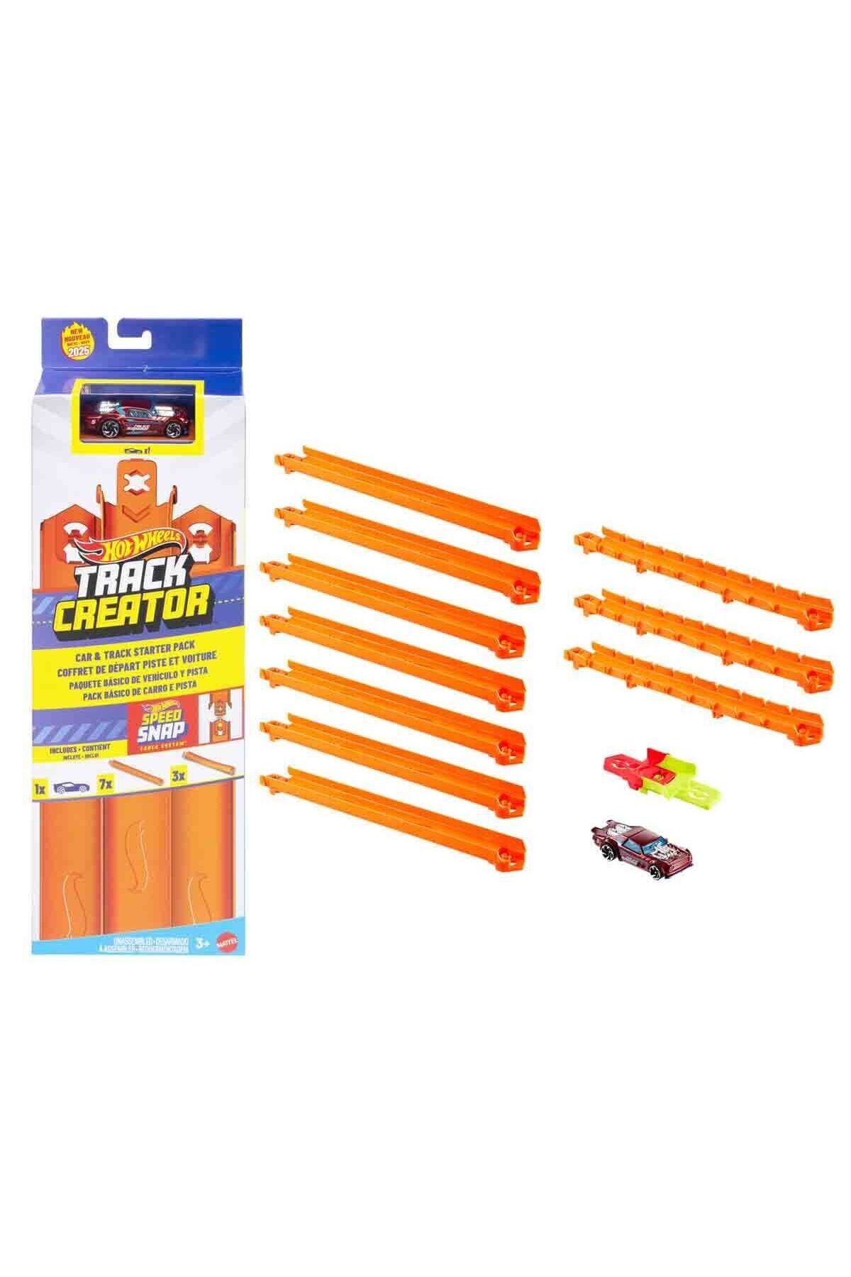 اسباب بازی های فیگور دیگر JDW43 HOT WHEELS CAR AND TRACK STARTER PACK از ترکیه HOT WHEELS