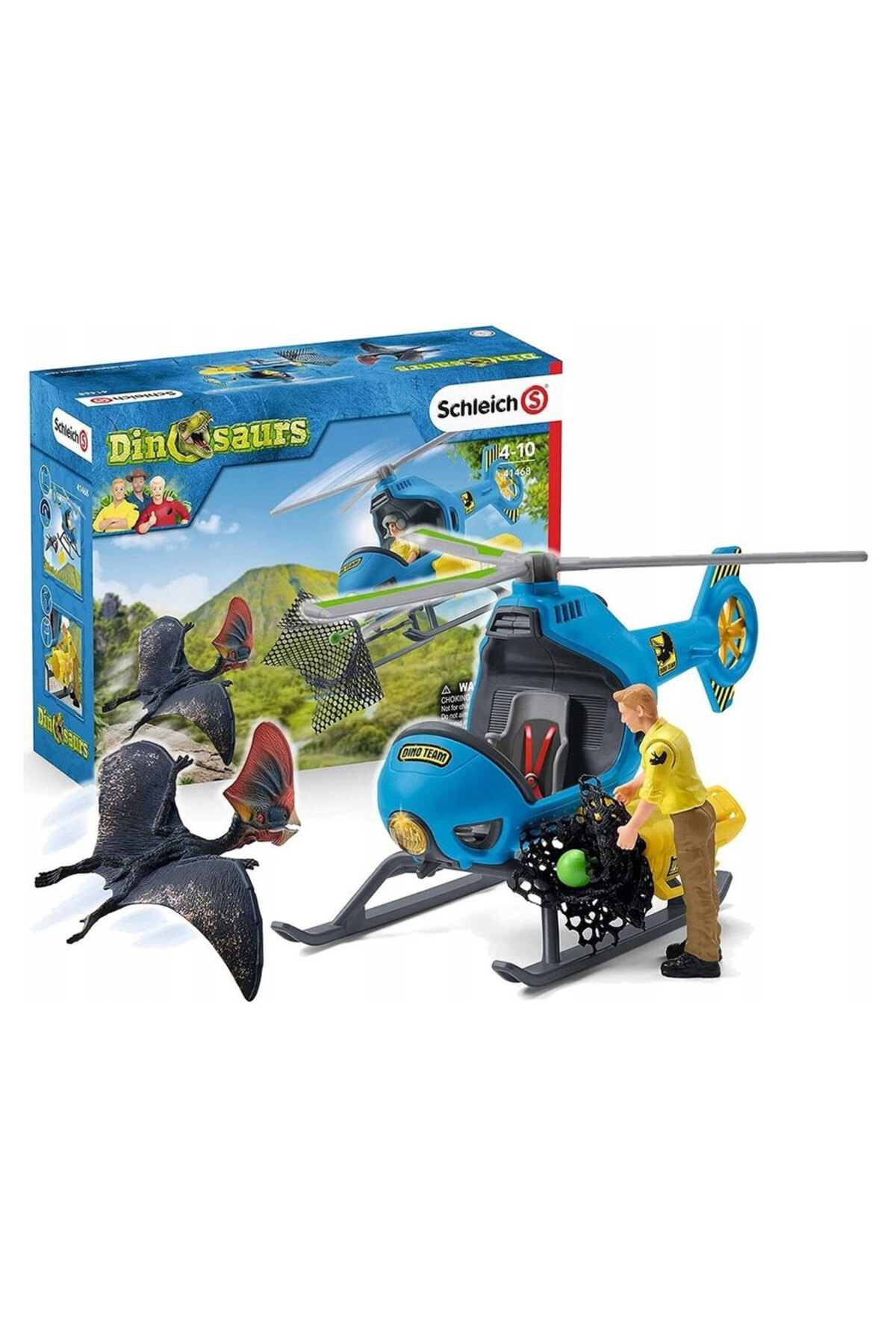 فیگور DINO AIR STRIKE 41468 اورجینال Schleich