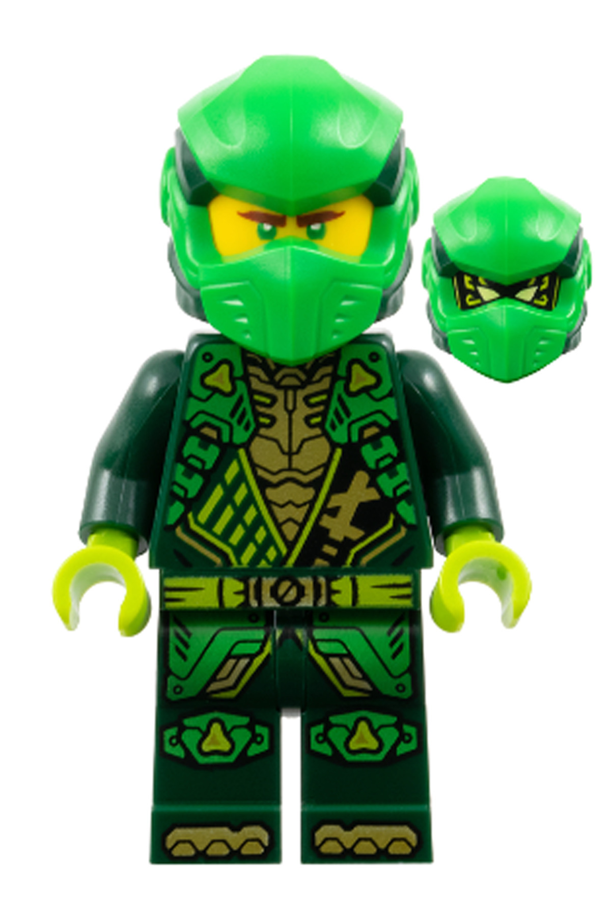 لگو و اسباب بازی های ساخت محور MINIFIGURE NINJAGO NINJA LLOYD DRAGONS RISING SPECIAL MASK اورجینال LEGO