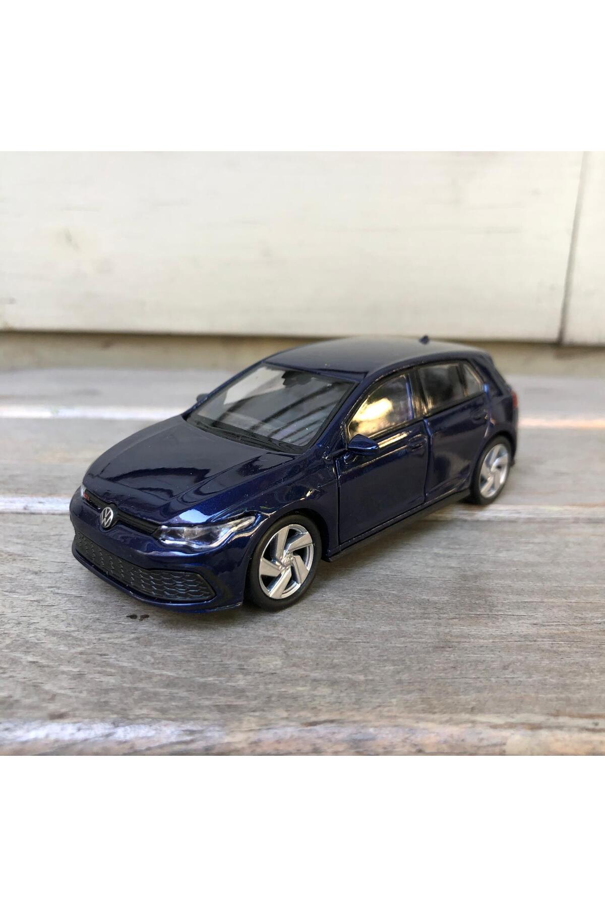مدل خودرو WELLY VOLKSWAGEN GOLF 8 GTI DIECAST METAL CAR MODEL TOY PULL DROP 12 سانتی متر اورجینال scntoys