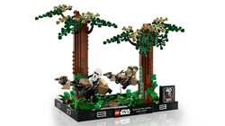 مجموعه ساختنی دیورامای تعقیب موتورهای سرعت اندور لگو LEGO جنگ ستارگان، مدل 75353، ۶۰۸ قطعه، حداقل سن ۱۸ سال