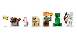 مجموعه ساختنی لگو LEGO ماینکرفت Minecraft اولین ماجراجویی شبانه مدل 21593، ۳۰۱ قطعه، حداقل سن ۸ سال