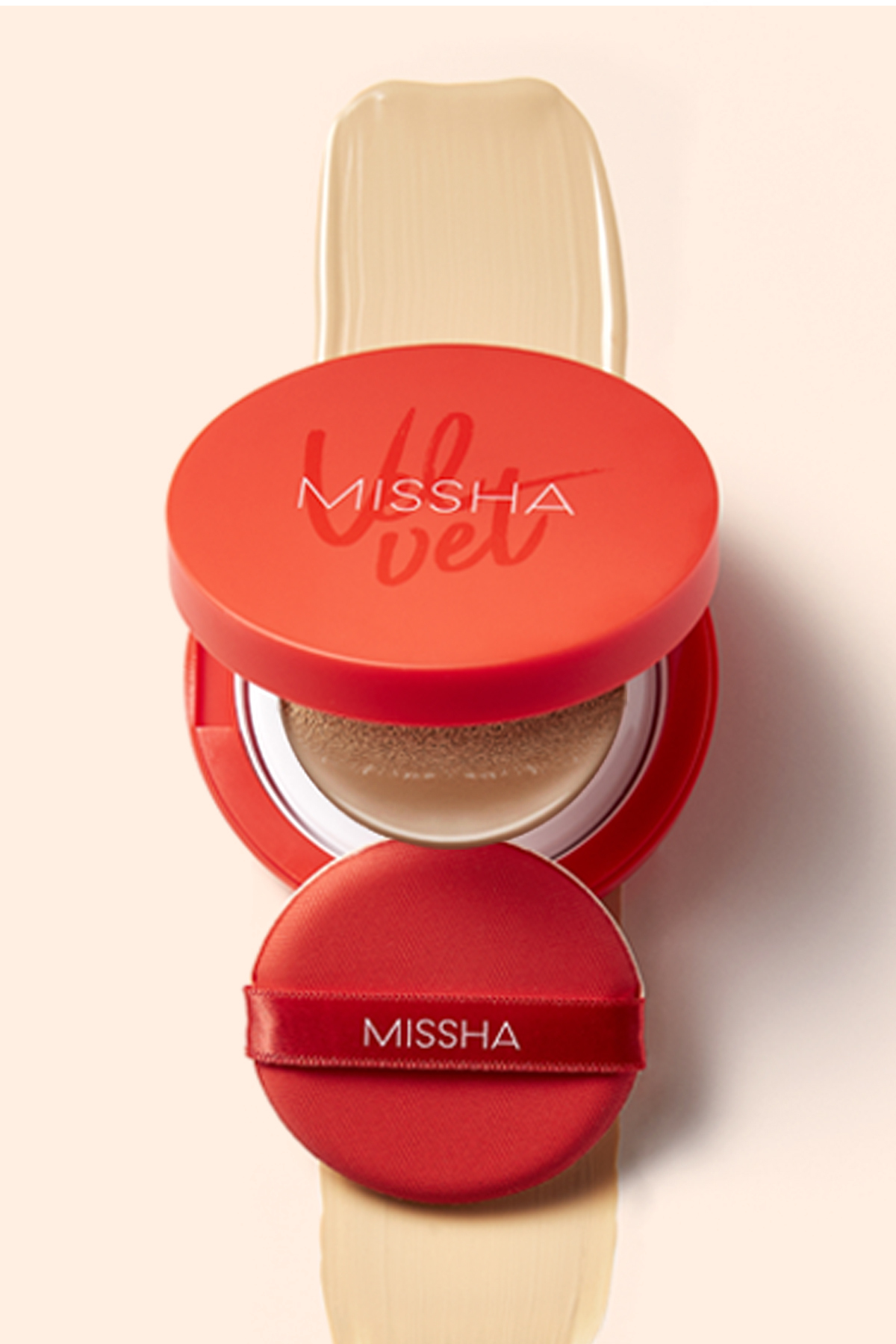 کرم پودر کشن با پوشش مخملی و SPF 50 مناسب برای همه جنسیت ها میشا Missha