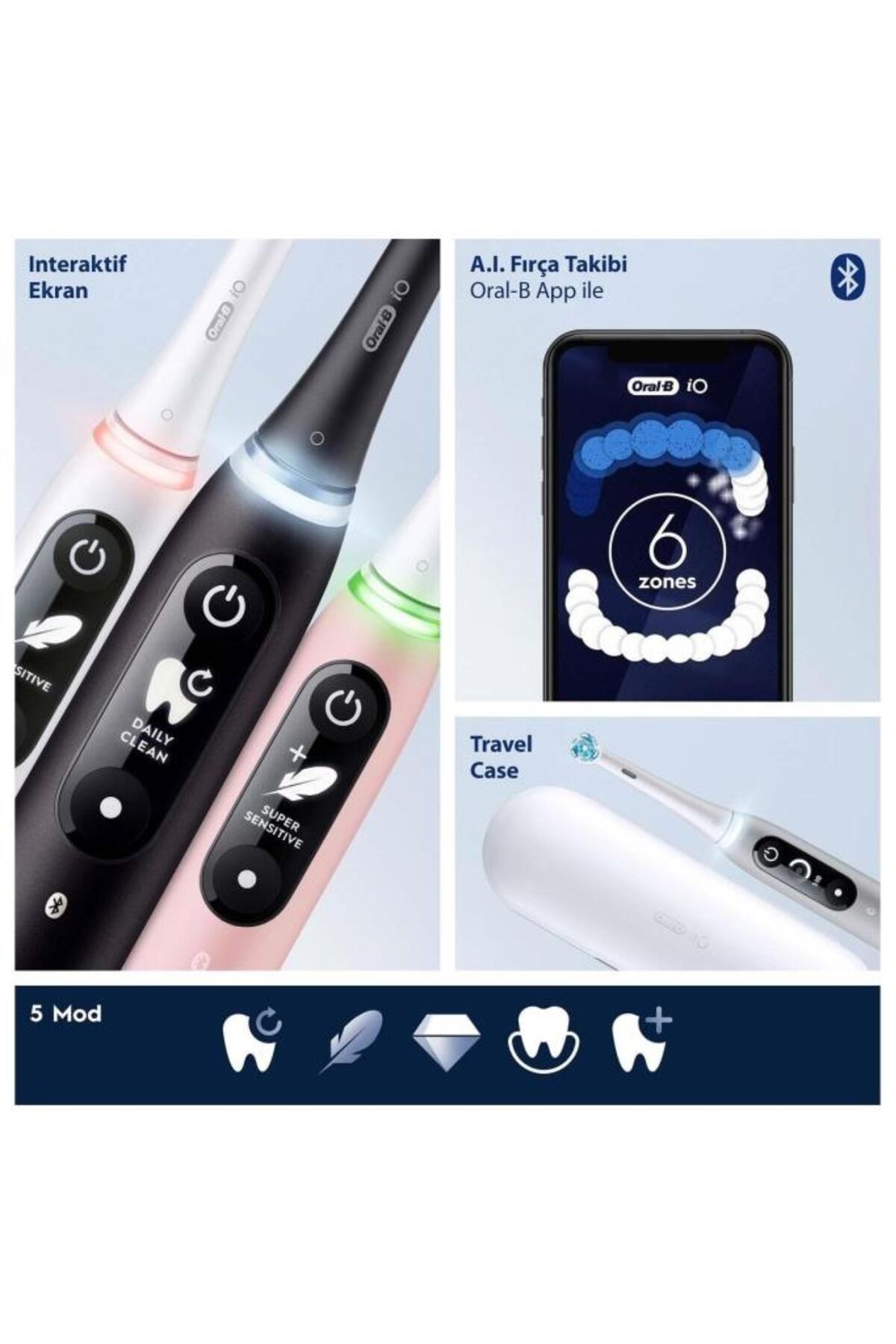 Oral-B مسواک شارژی Io 6 رنگ سیاه
