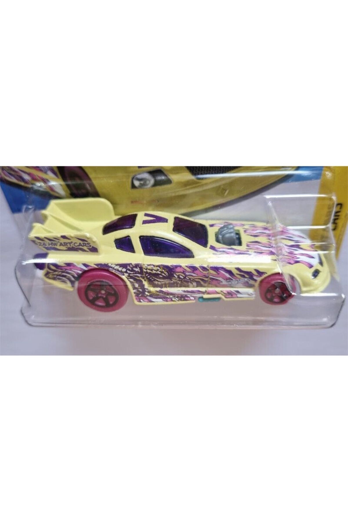 ماشین اسباب بازی MUSTANG FUNNY CAR HTD55 2024 هات ویلز اورجینال HOT WHEELS