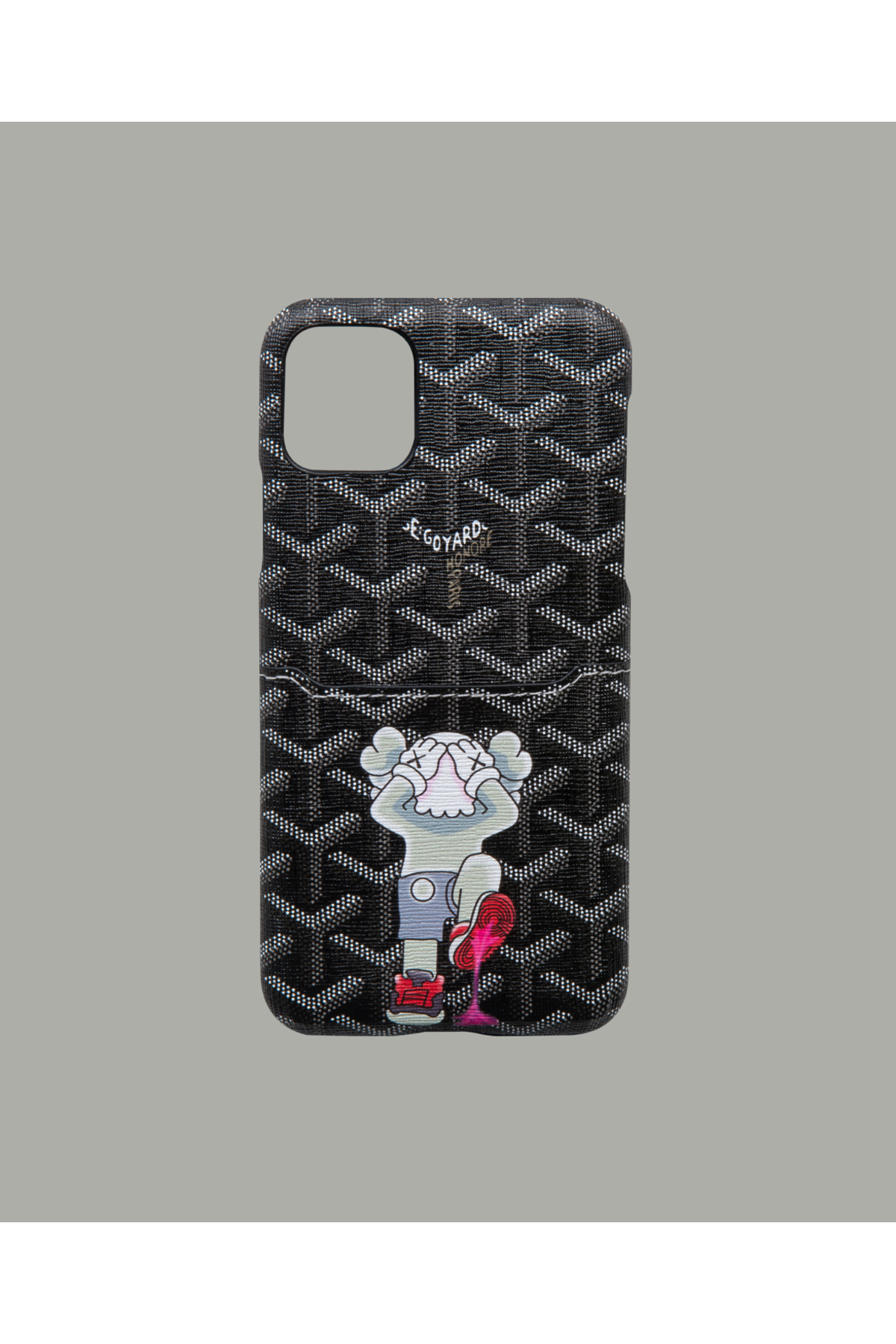 کاور و قاب گوشی مشکی CARD HOLDER DK125 سازگار با IPHONE 14 PROMAX دوکان‌کیس DUKKANCASE