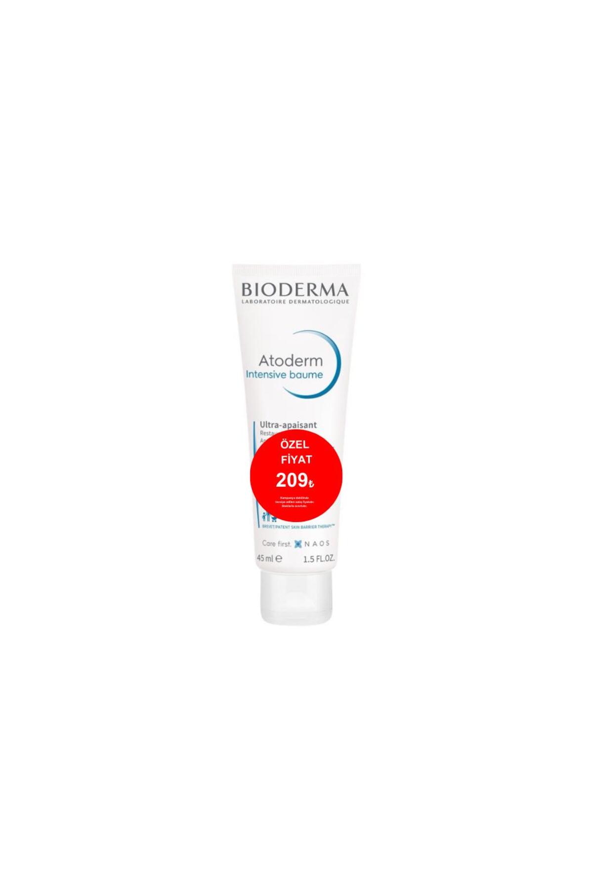 Bioderma مرطوب کننده صورت آتودرم اینتنسیو بویدرما 45 میلی لیتر