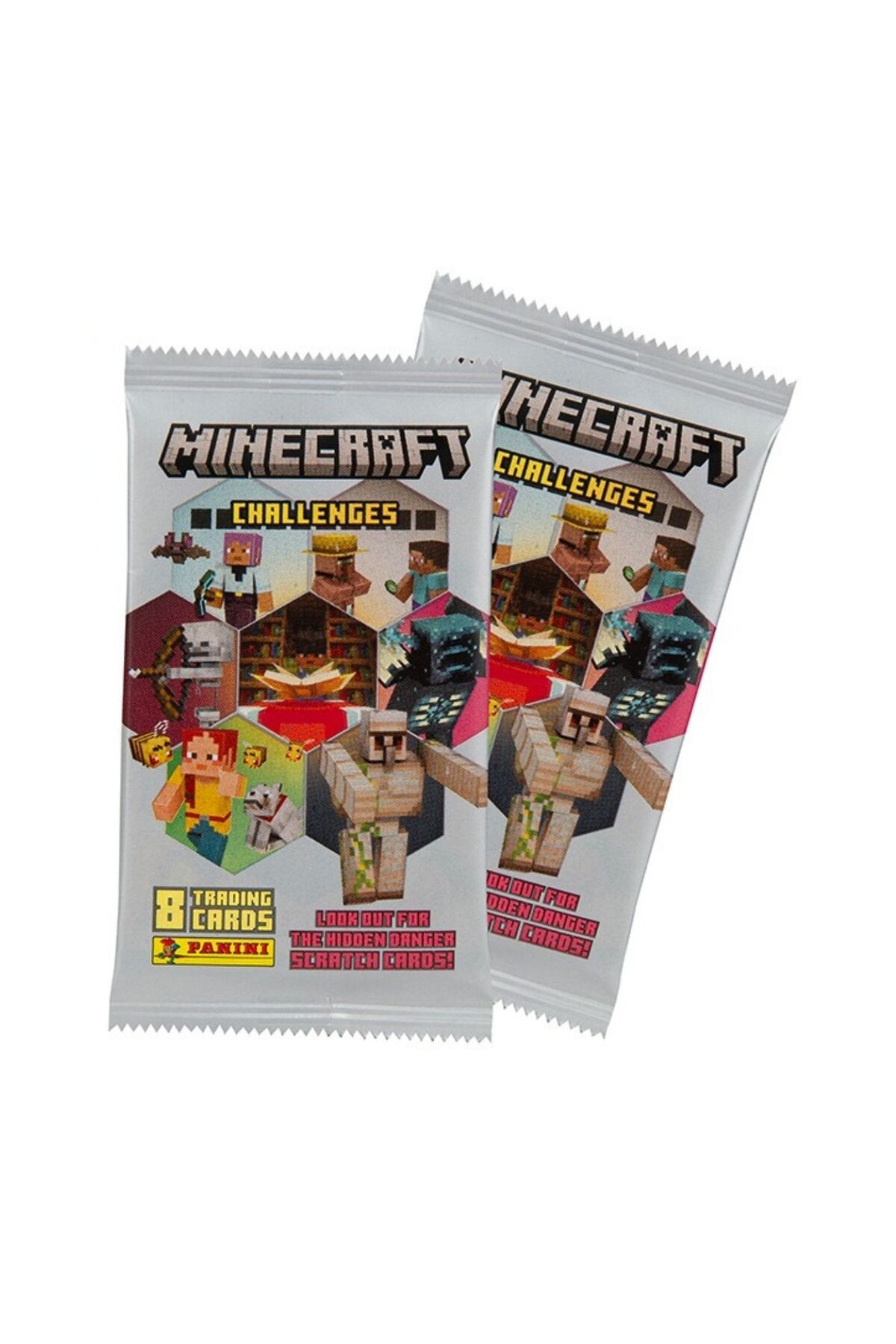 کارت بازی 2 بسته 16 های مجموعه MINECRAFT سری چالش ها TOYFEST