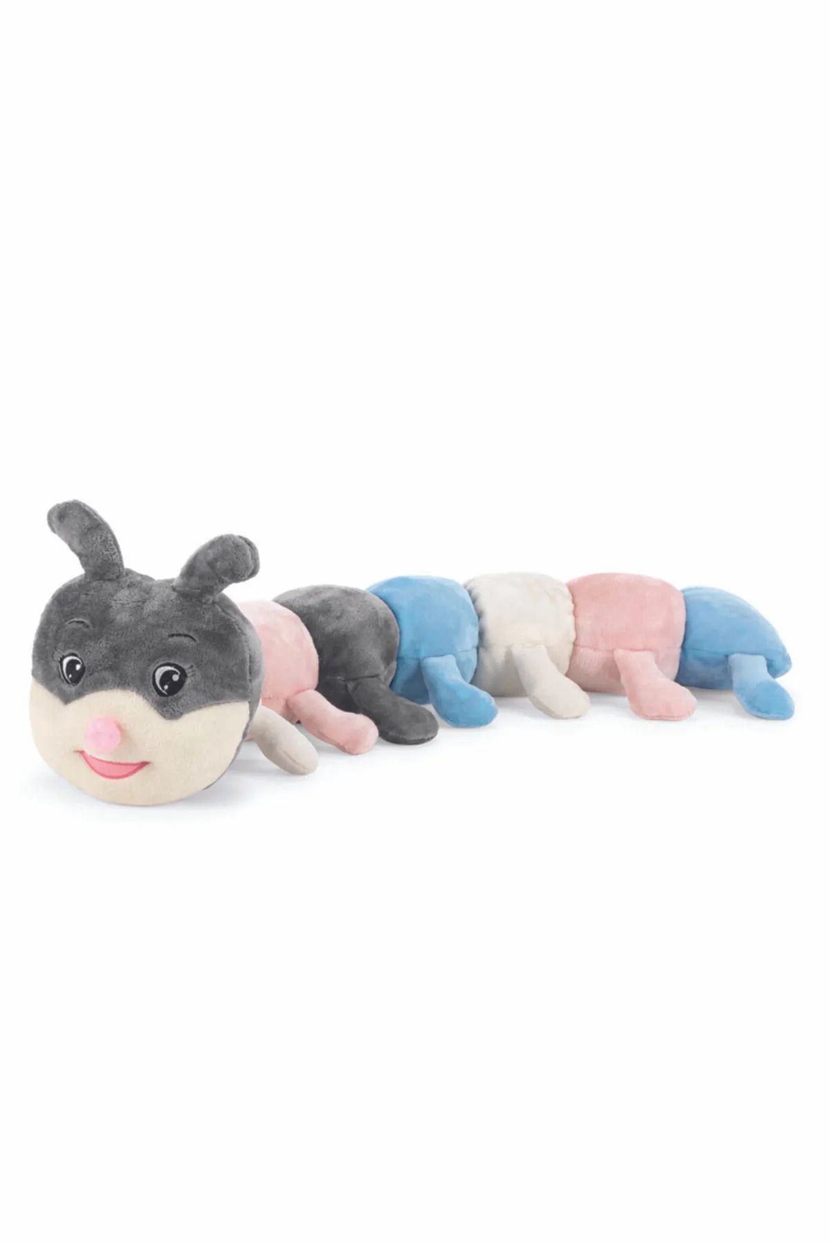 اسباب بازی های پشمی PLAY AND SLEEP COMPANION PUSH CATERPILLAR 85CM صورتی GRAN TOYS