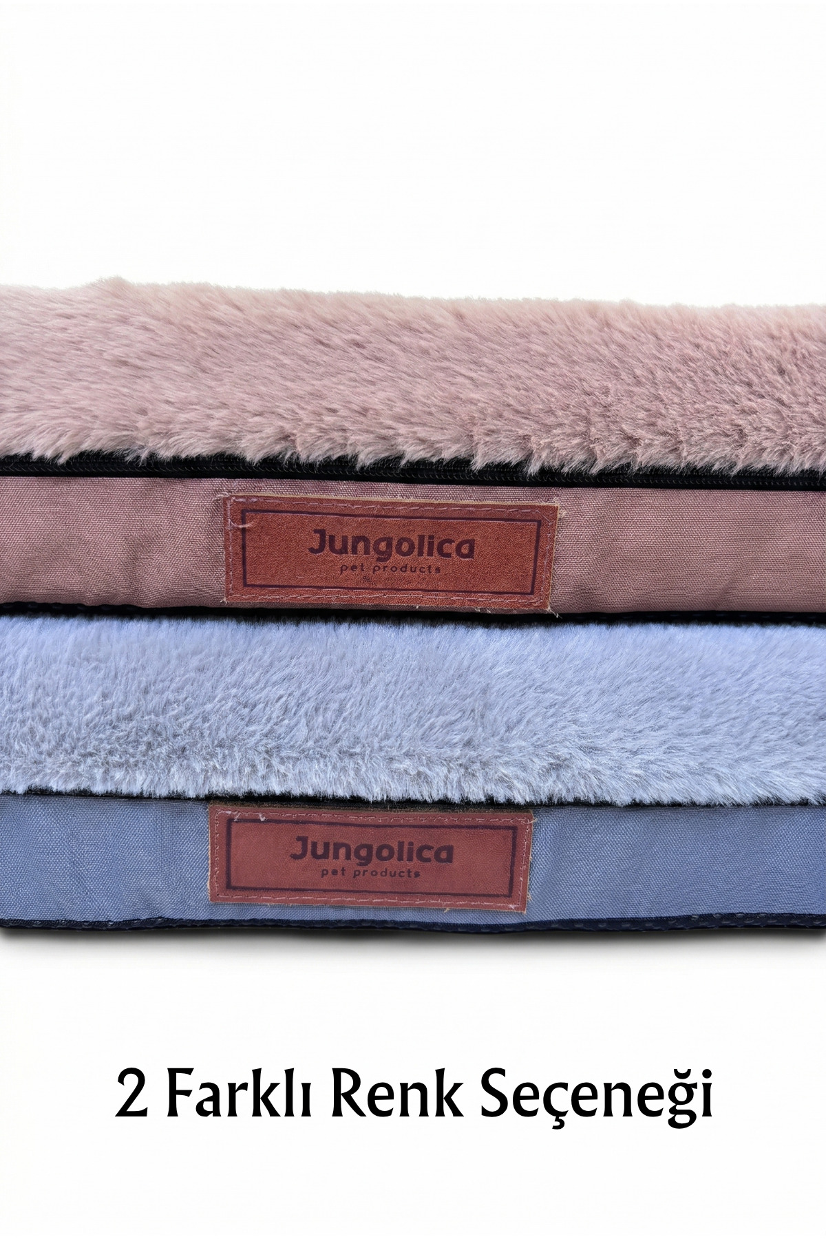 تخت گربه و سگ جانگولیکا جانگولیکا پت پروداکتس Jungolica Pet Products Pure Comfort، چهار فصل با پتوی مخملی جداشونده و محافظ داخلی ضدآب (JPP90) قهوه‌ای