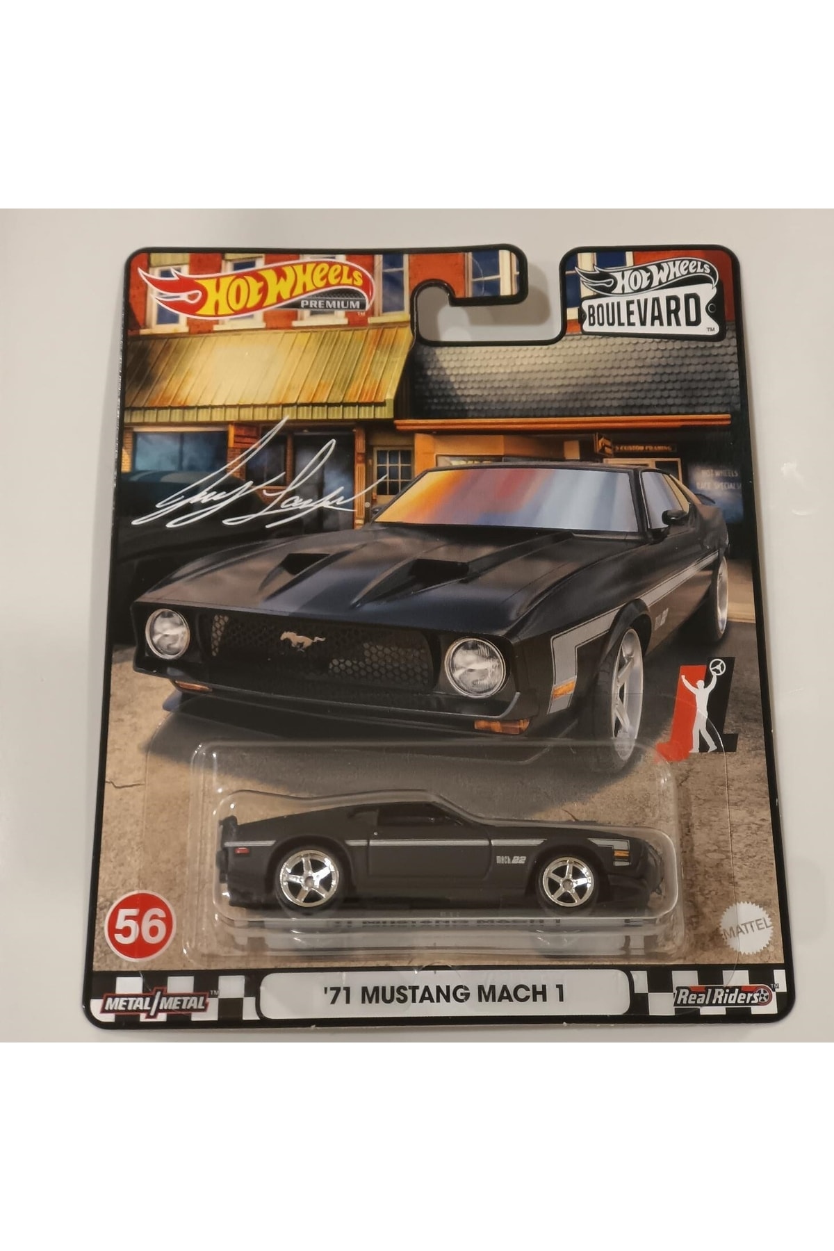 ماشین اسباب بازی 71 MUSTANG MACH 1 HCR21 هات ویلز اورجینال HOT WHEELS