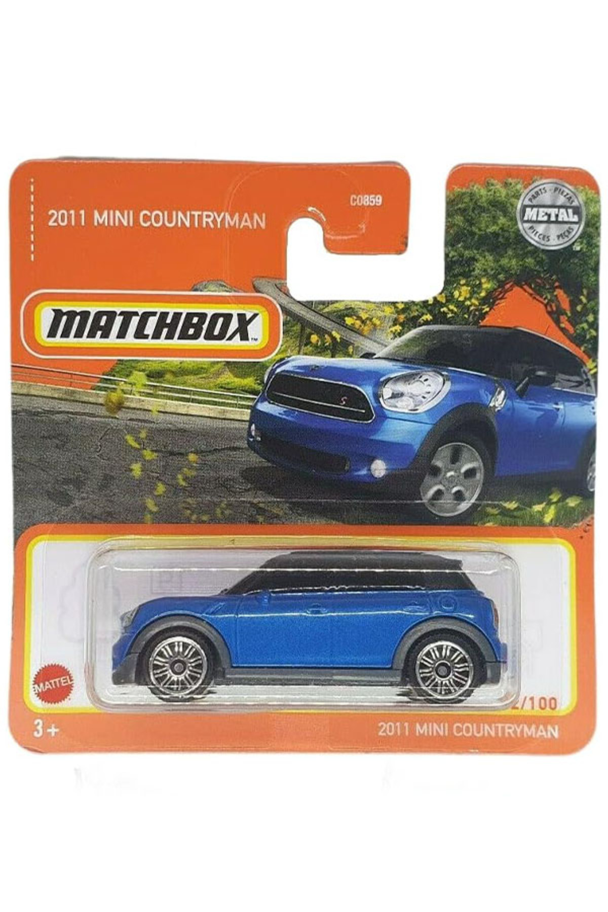 ماشین اسباب بازی MATCHBOX 2011 MINI COUNTRYMAN BLUE 1 64 2021 SERIES از ترکیه HOT WHEELS