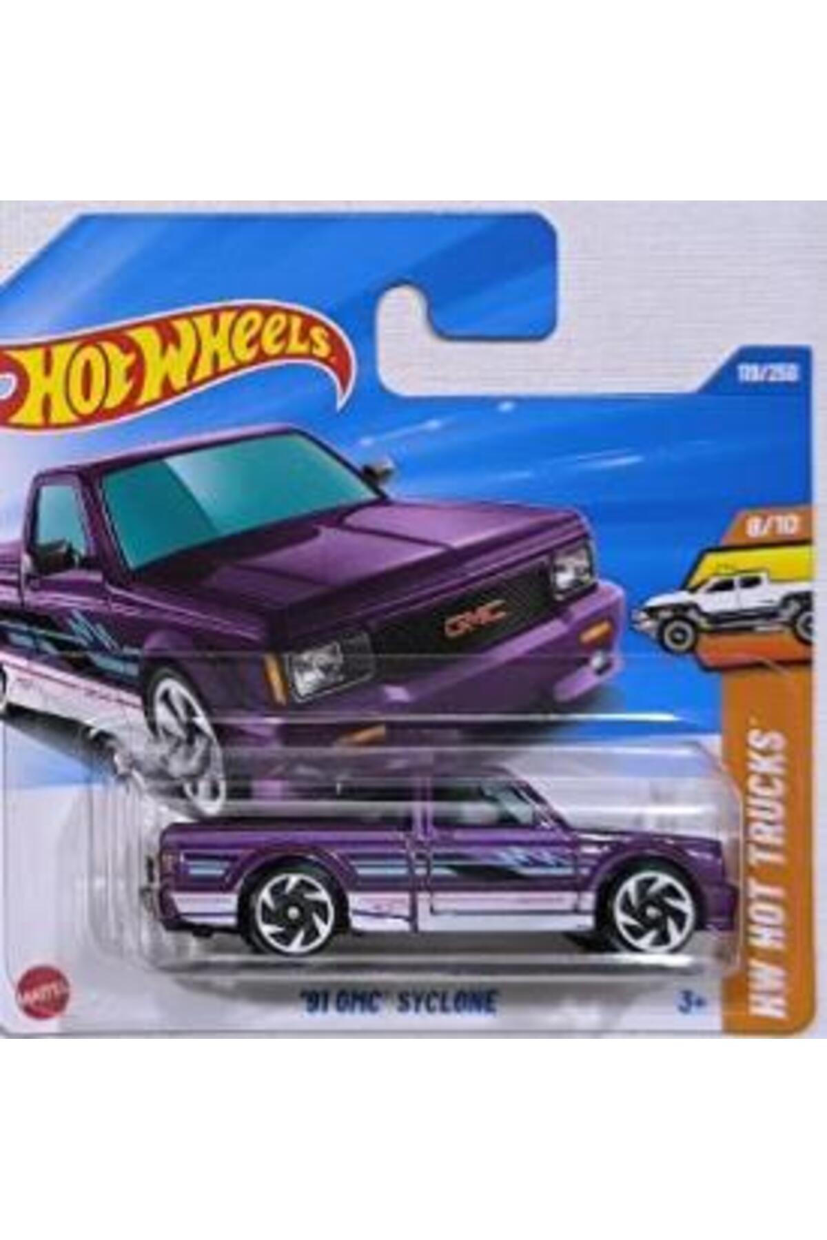 ماشین اسباب بازی های تکی '91 GMC SYCLONE HYY60 HW HOT TRUCKS از ترکیه HOT WHEELS