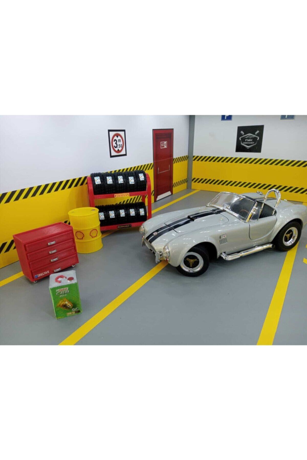 مدل خودرو تجهیزات دیوراما در مقیاس 1:18 برای خودروهای دیکست اورجینال FMK HOBBY