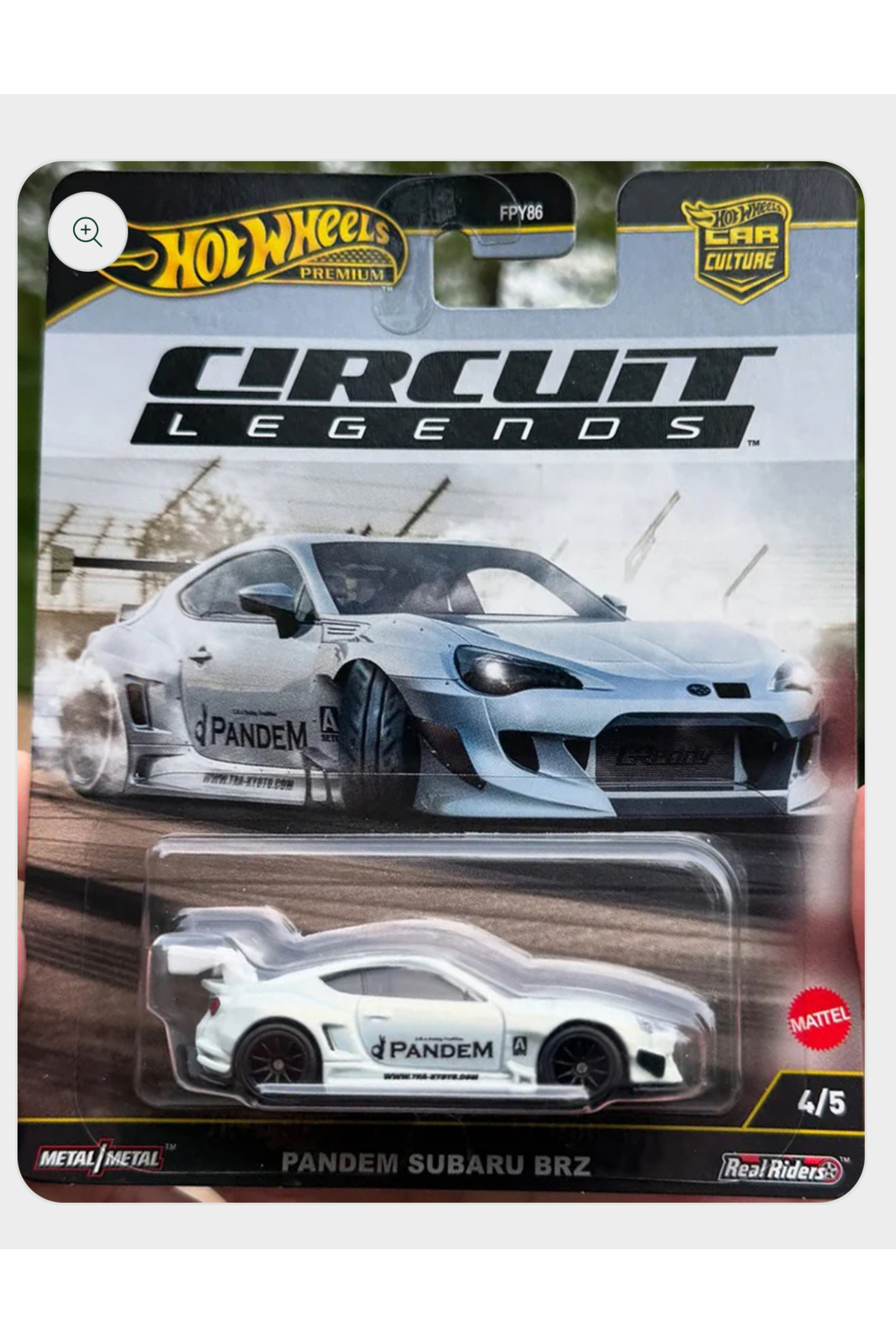 ماشین اسباب بازی CIRCUIT LEGENDS PANDEM SUBARU BRZ از ترکیه HOT WHEELS
