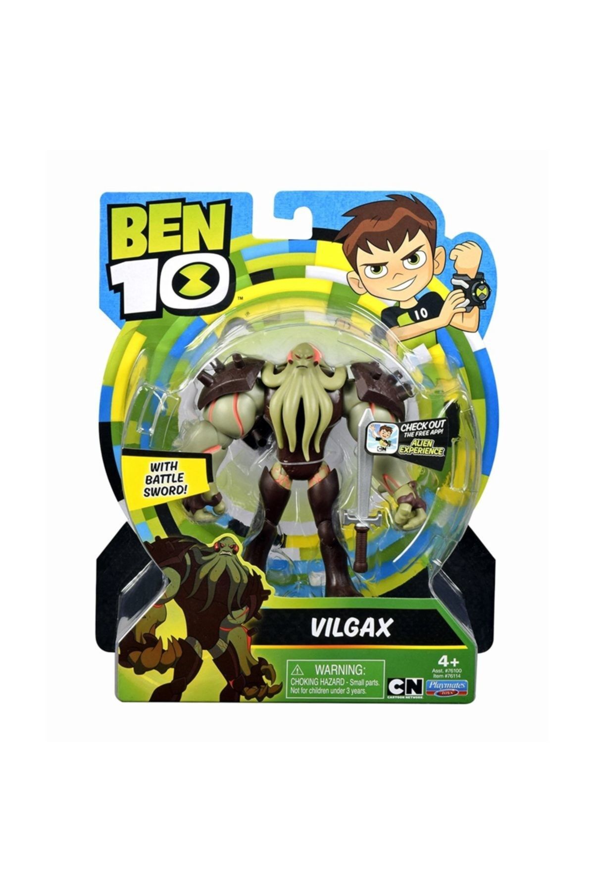 اسباب بازی های فیگور دیگر اکشن VILGAX اورجینال BEN10