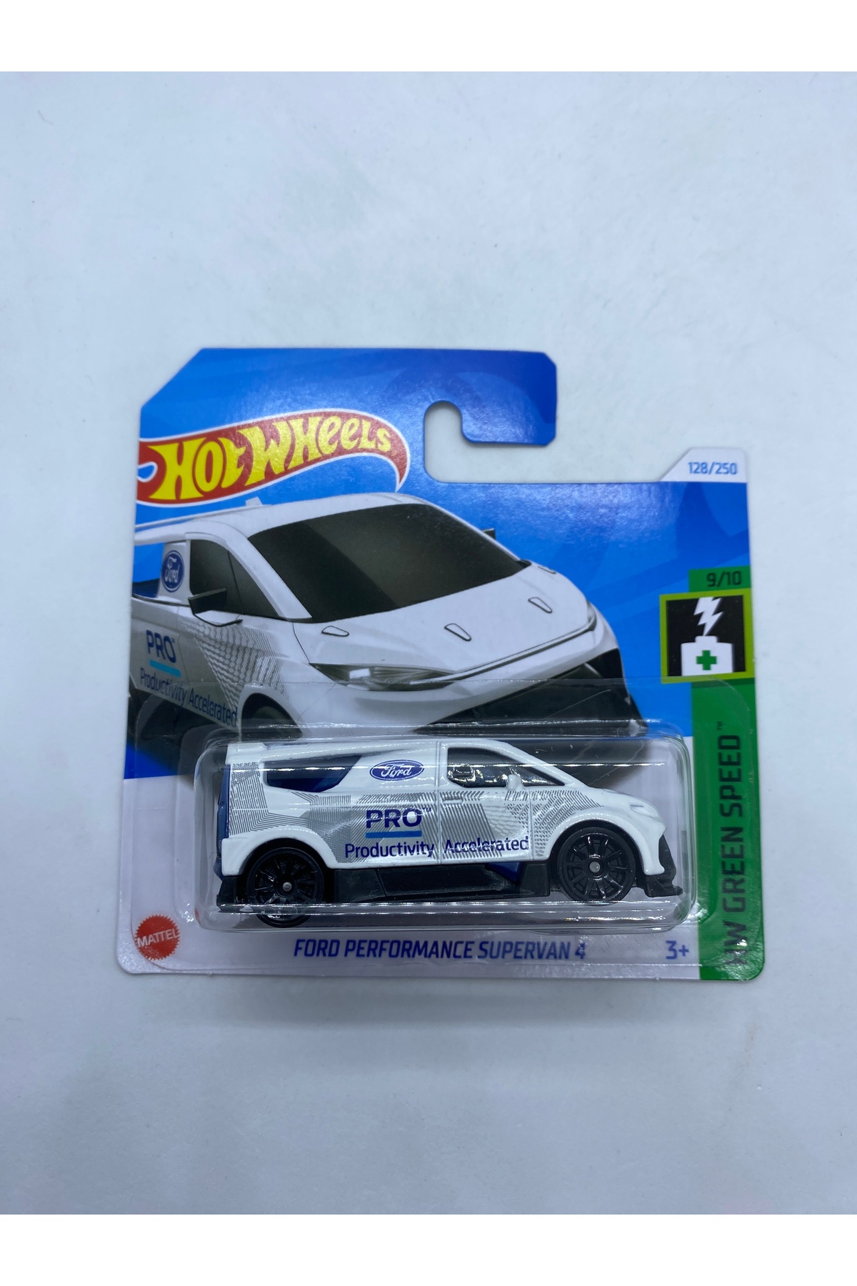 ماشین اسباب بازی FORD PERFORMANCE SUPERVAN 4 TRANSIT سفید از ترکیه HOT WHEELS