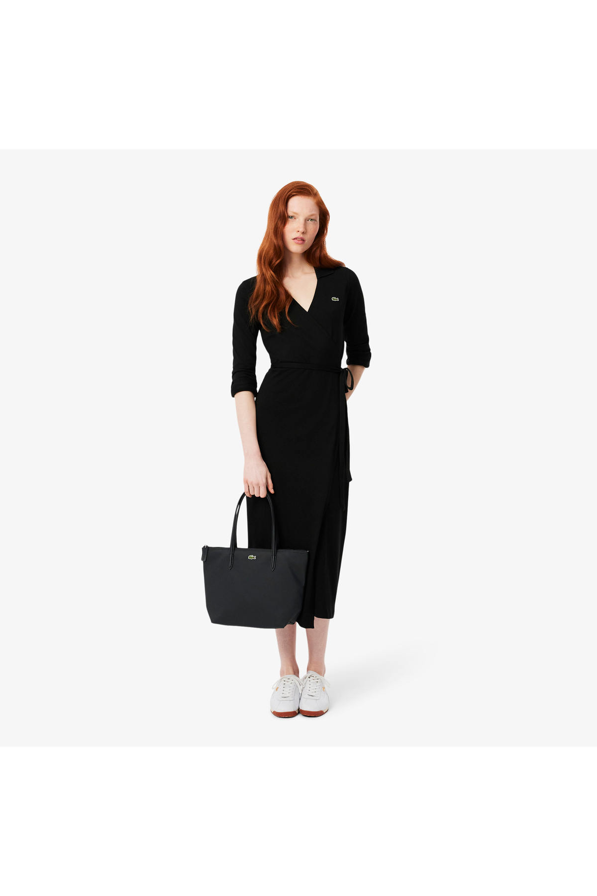 کیف دوشی زنانه لاکوست مدل Small L.12.12