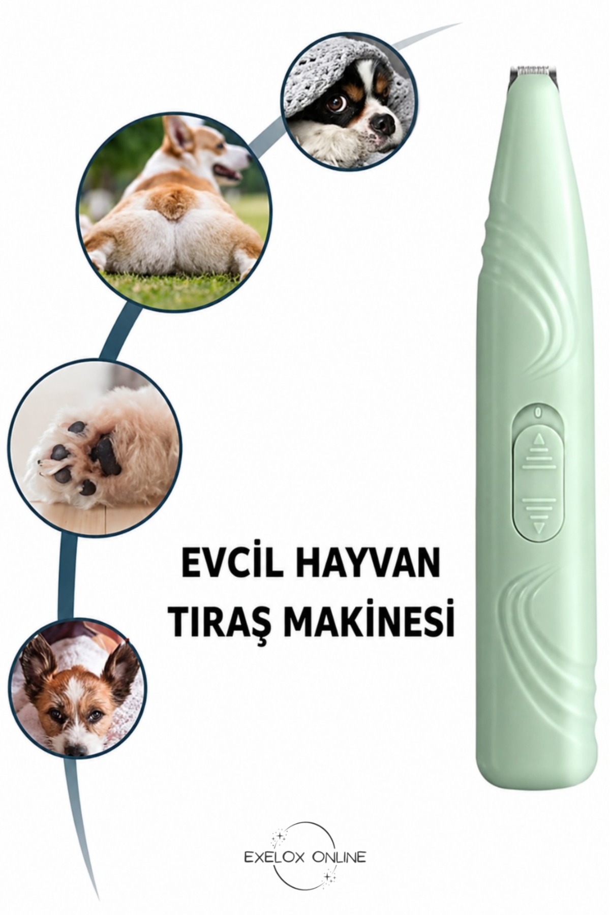 ماشین اصلاح موی گربه و سگ اکسلوکس Exelox مدل 362543625