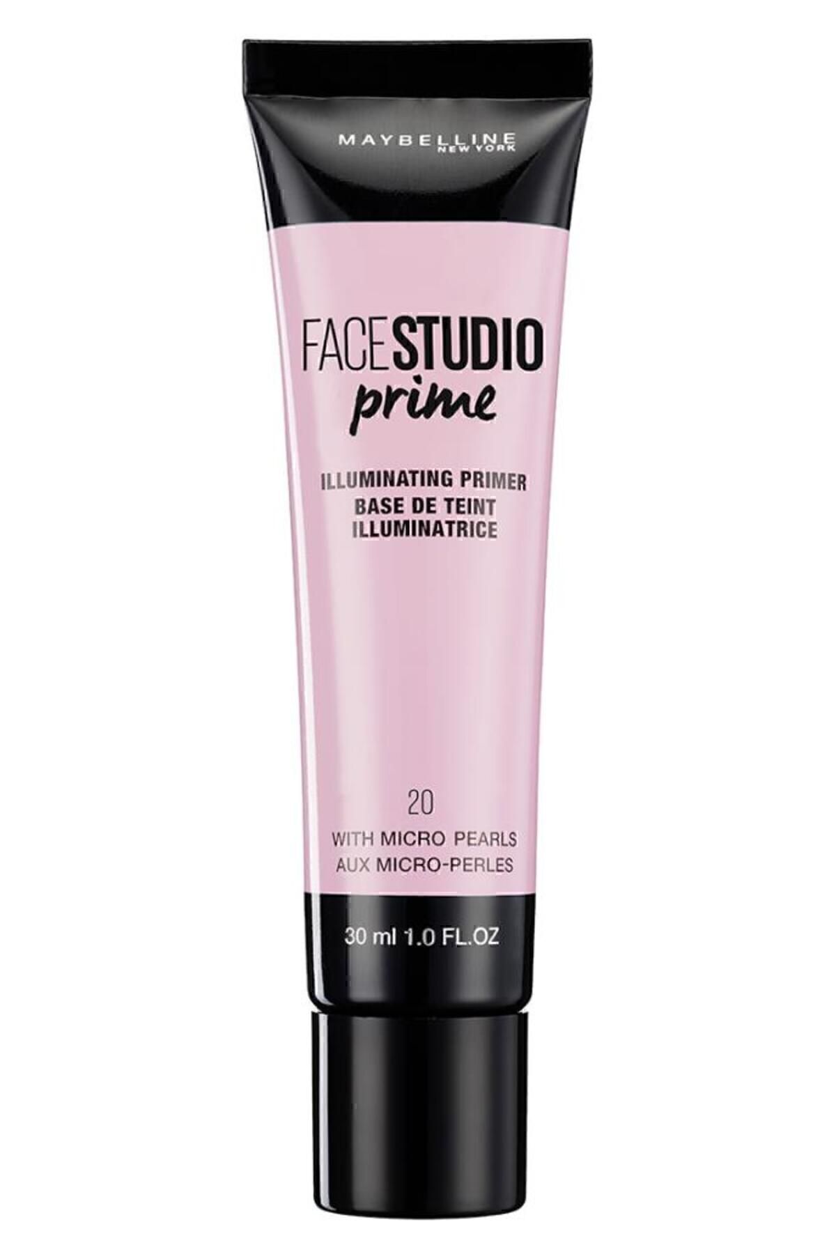پرایمر آرایش پایه صورت استودیو PRIME ILLUMINATING Maybelline New York
