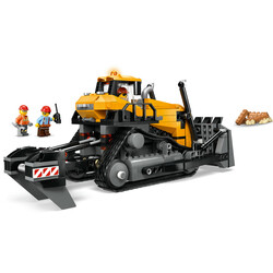 مجموعه ساختنی لگو LEGO سیتی City بولدوزر زرد مدل 60466، ۶۸۲ قطعه، حداقل سن ۸ سال