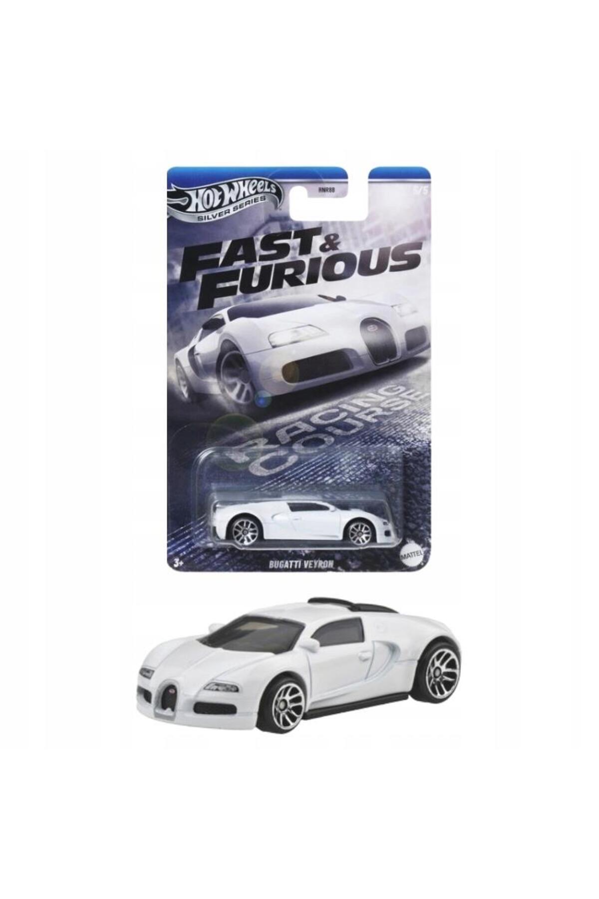 ماشین اسباب بازی VEYRON JBY43 HNR88 FAST & FRAIN هات ویلز اورجینال HOT WHEELS