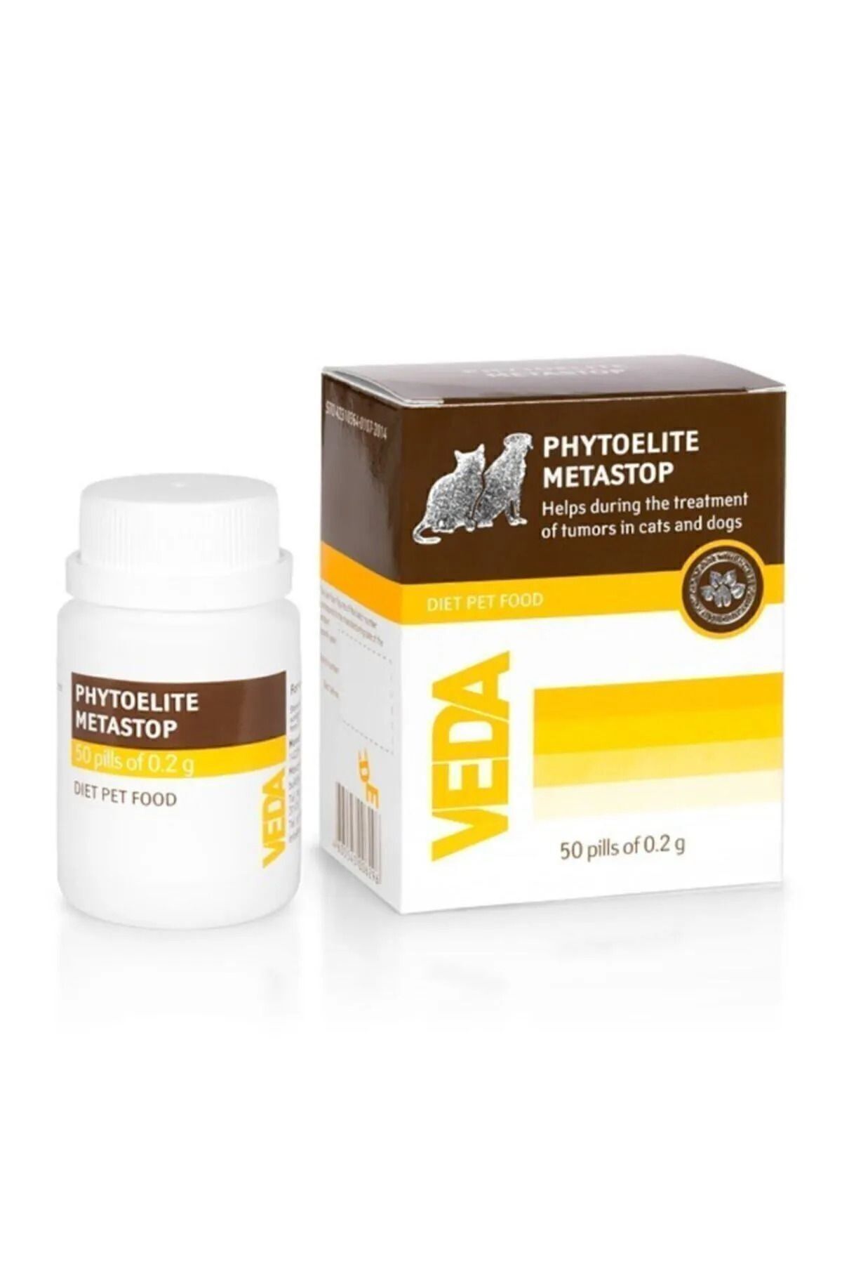 قرص ویتامین گربه وداوت Vedavet Veda Phytoelite Metastop، تاریخ انقضا ۰۴.۲۰۲۷
