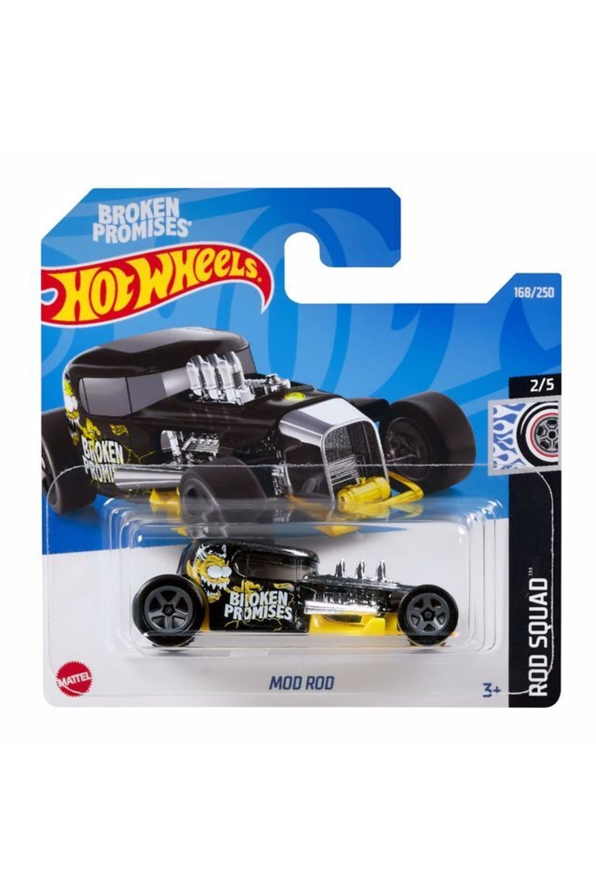 ماشین اسباب بازی HW SINGLE CARS MOD ROD HCV17 هات ویلز اورجینال HOT WHEELS