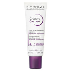 کرم مراقبت صورت و بدن بایودرما Bioderma Cicabio Creme، مناسب پوست با تحمل‌پذیری پایین، ۴۰ میلی‌لیتر