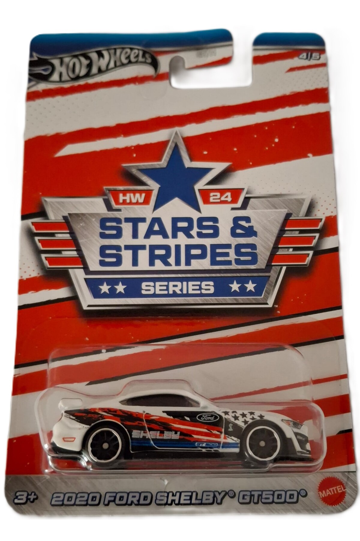 ماشین اسباب بازی 2020 فورد شلبی GT500 HRW65 هات ویلز اورجینال HOT WHEELS
