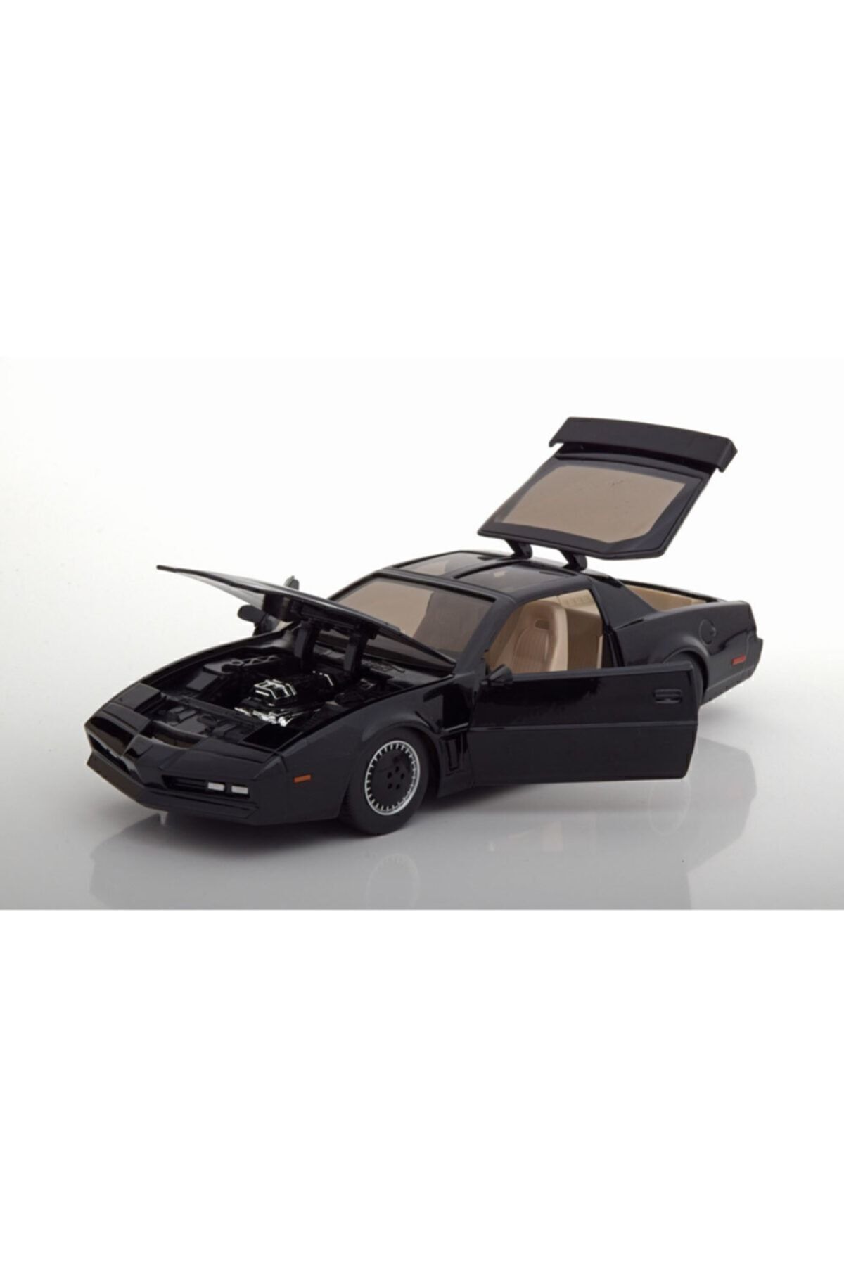 مدل خودرو سریال تلویزیونی PONTIAC FIREBIRD BARELY LIGHTED KNIGHT RIDER 1:24 اورجینال Jada