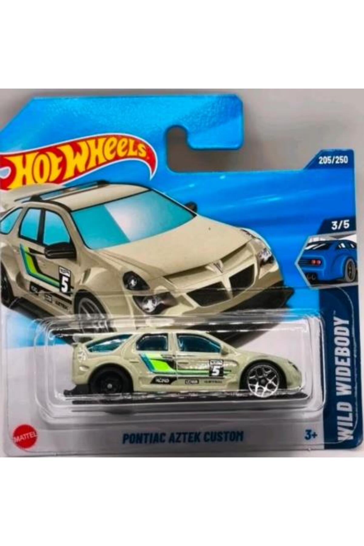 ماشین اسباب بازی های تک پونتیاک آزتک سفارشی JBB24 WILD WIDEBODY از ترکیه HOT WHEELS