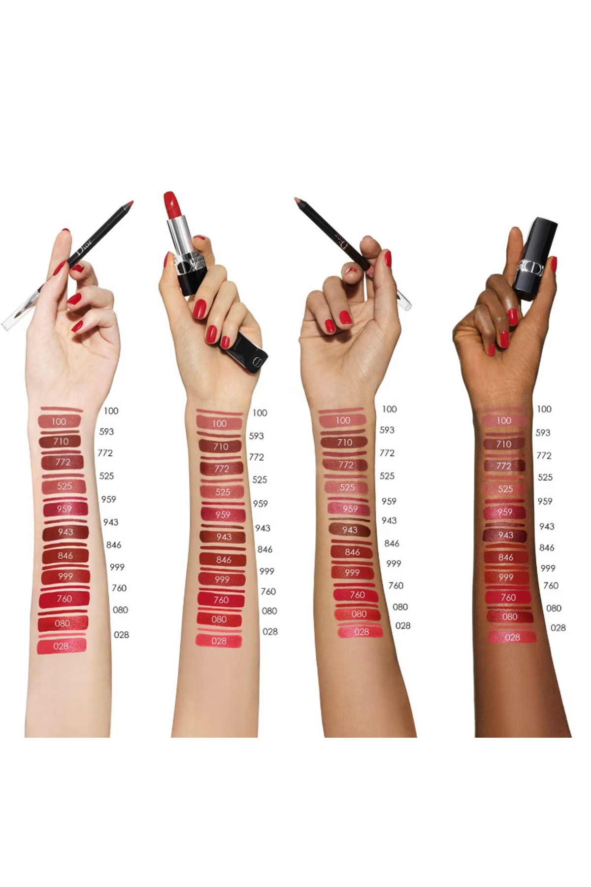 خط لب اورجینال Dior