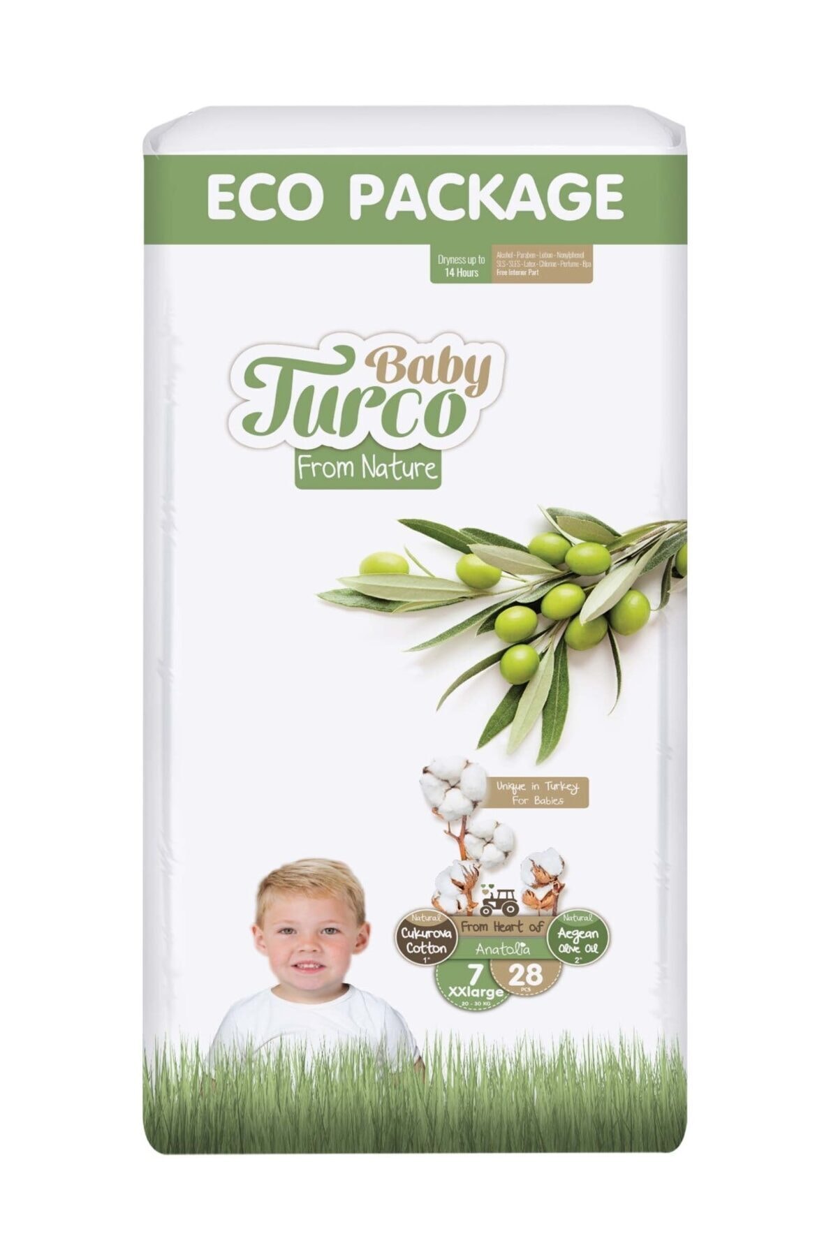 پوشک بچه بسته فرصت شماره: 7 28LI اورجینال Baby Turco