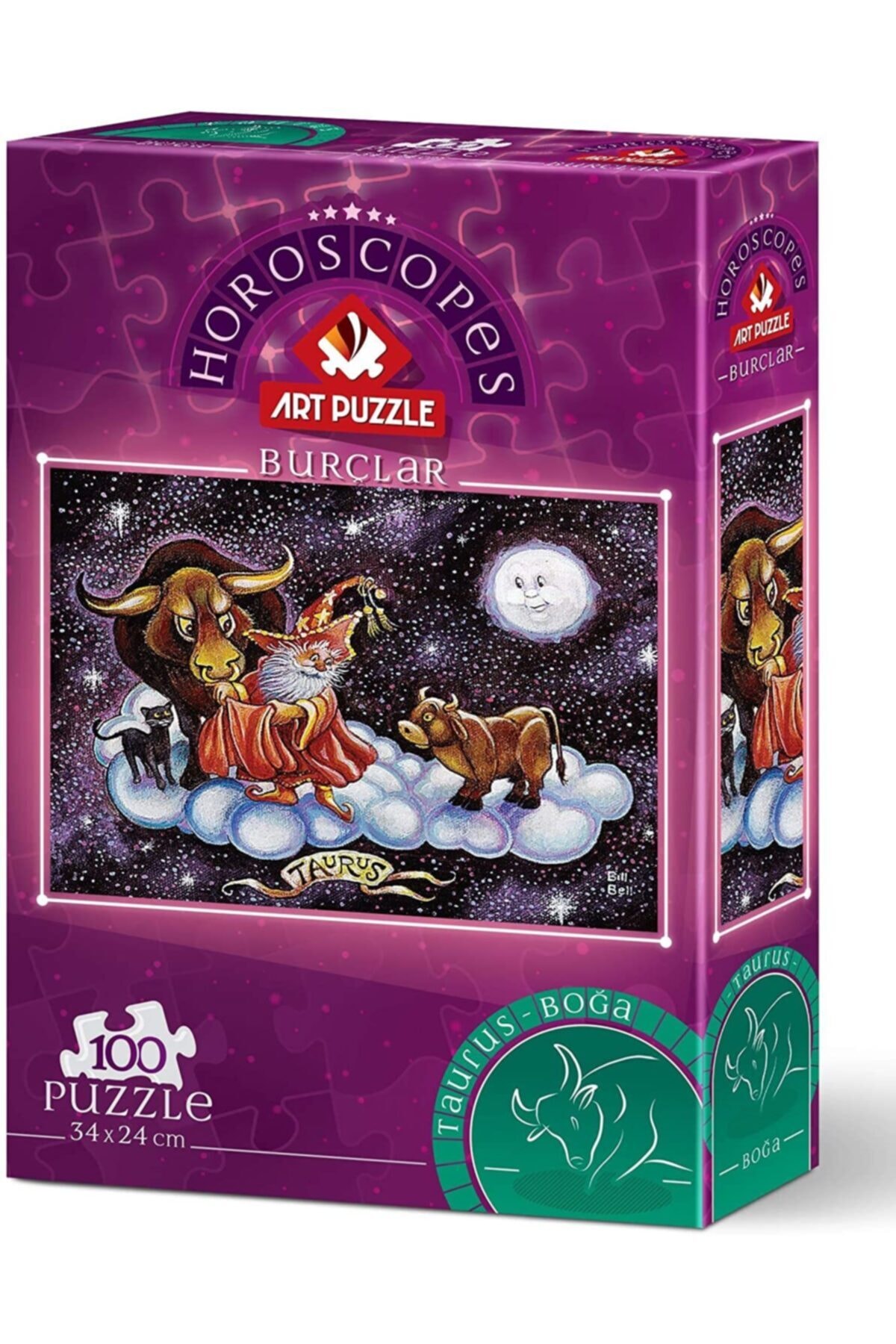 پازل 100 قطعه TAURUS اورجینال ارت Art Puzzle