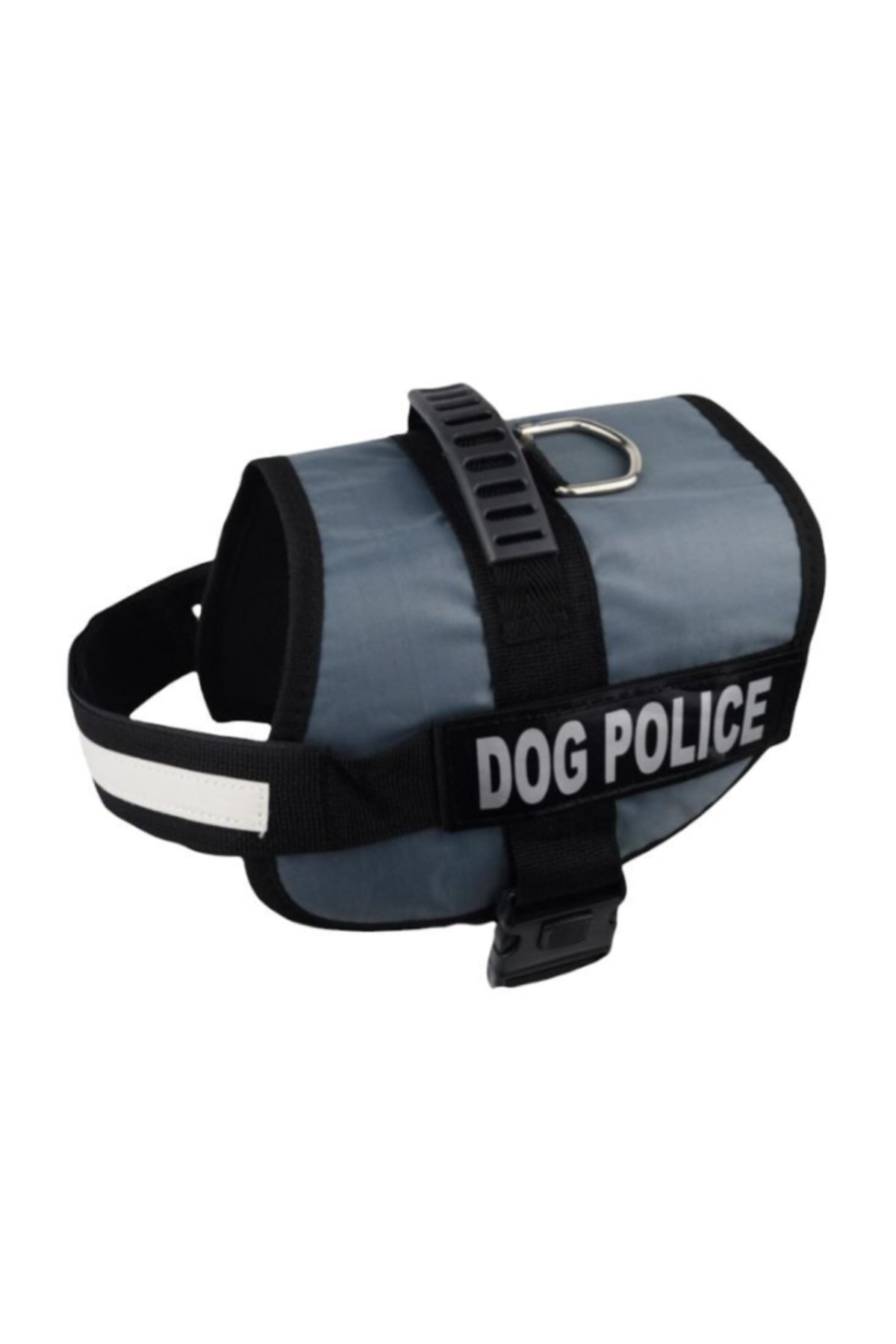 قلاده سینه‌ای قابل تنظیم سگ زیروه تاسما Zirve Tasma، مدل dogpolice، خاکستری، سایز XL