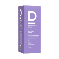 کرم مراقبت صورت ضد لک درموسکین Dermoskin Celeritt SPF 25 30 ml