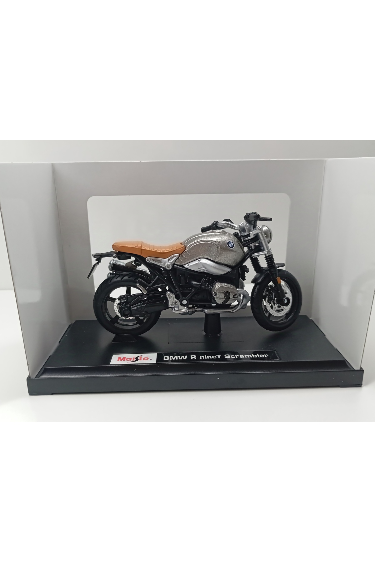 مدل خودرو DIANOMI MAISTO در مقیاس 1:18 BMW R SCRAMBLER موتور سیکلت فلزی اورجینال Maisto