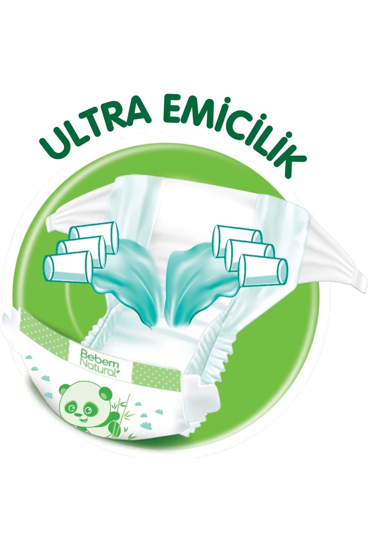 پوشک بچه ULTRA OPPORTUNITY PACKAGE MAXI 4 NO 104 PCS اورجینال Bebem Natural