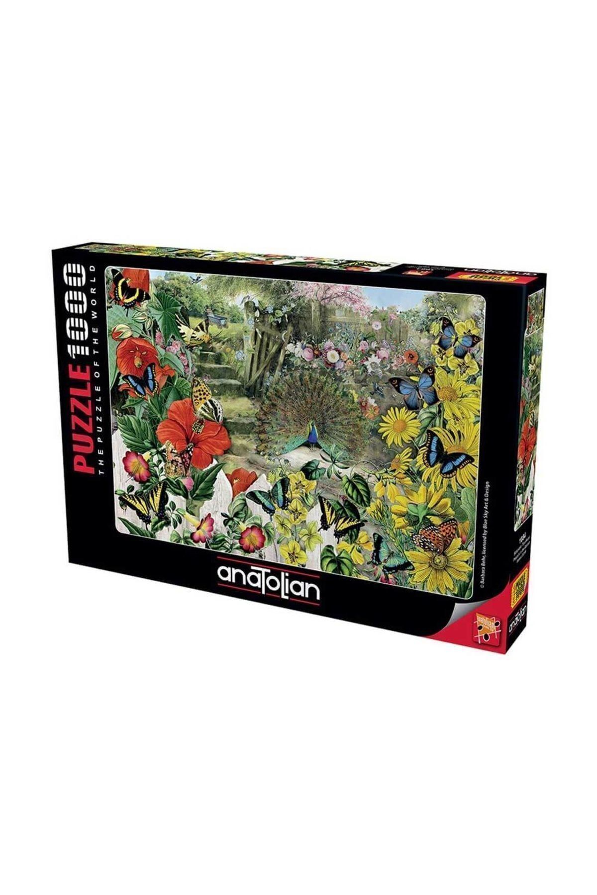 پازل 1000 قطعه طاووس آناتولی در باغ باربارا بهر اورجینال Anatolian Puzzle