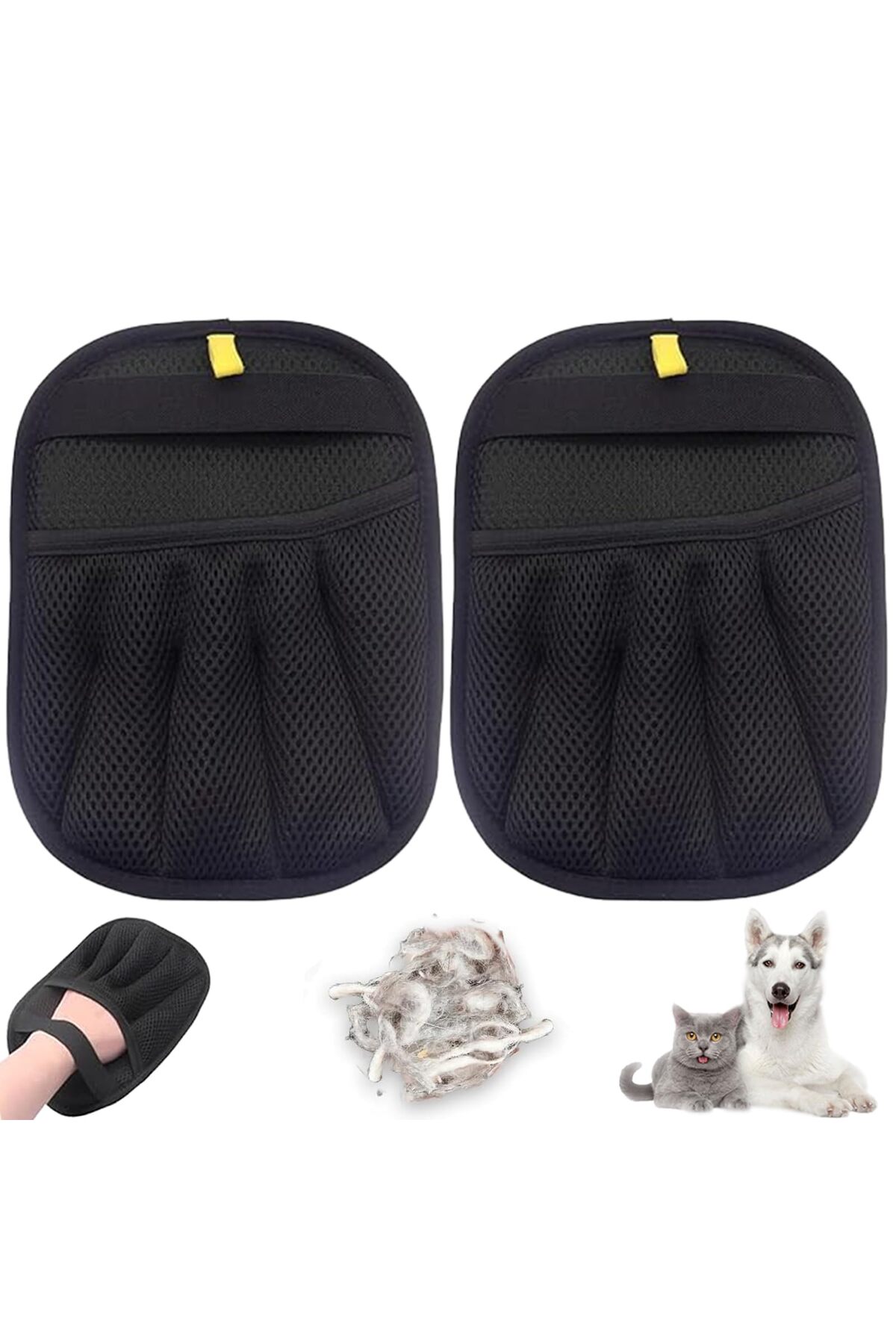 دستکش جمع‌آوری موی گربه و سگ مِستور Mestore، مدل HG-3467